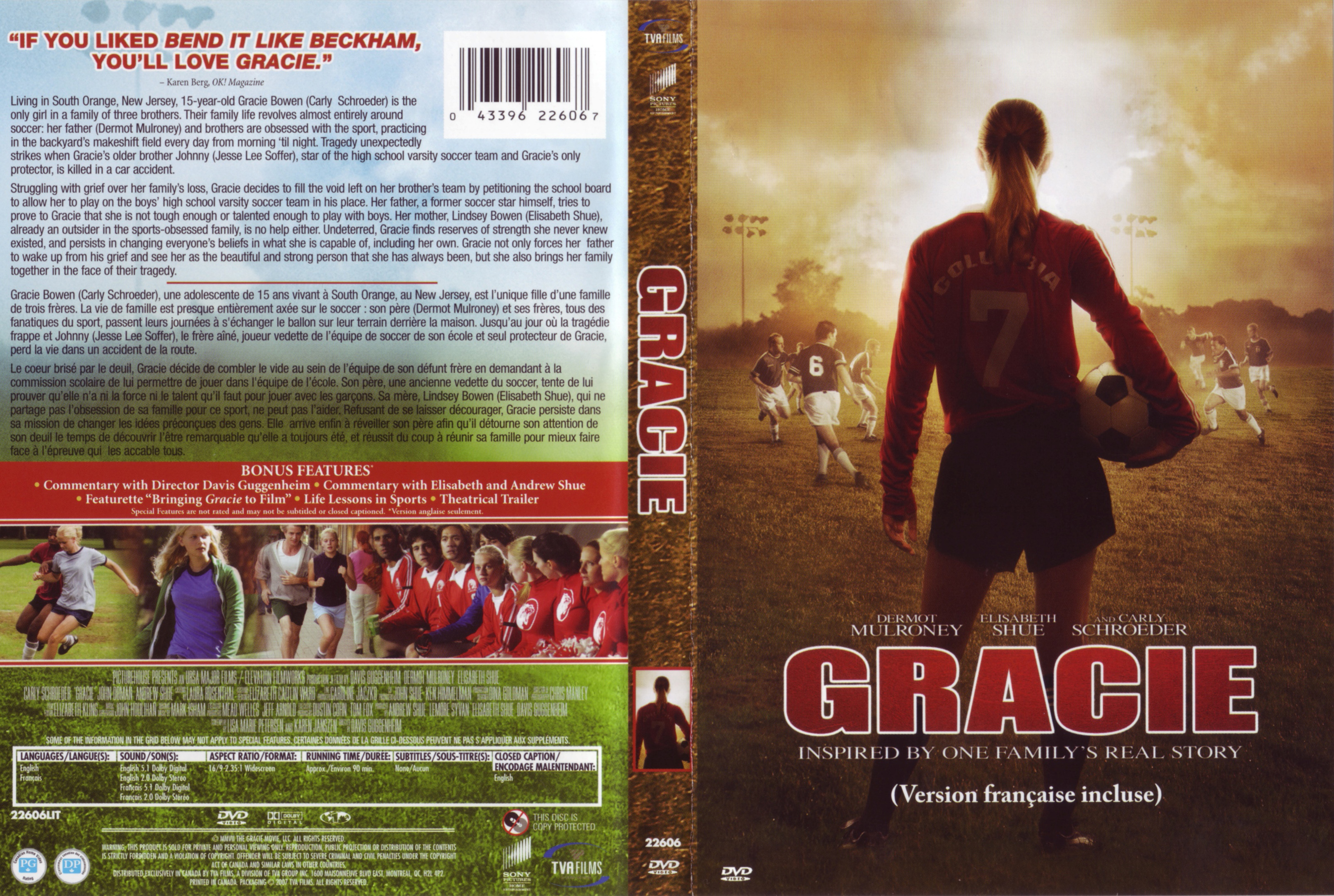 Jaquette DVD Gracie