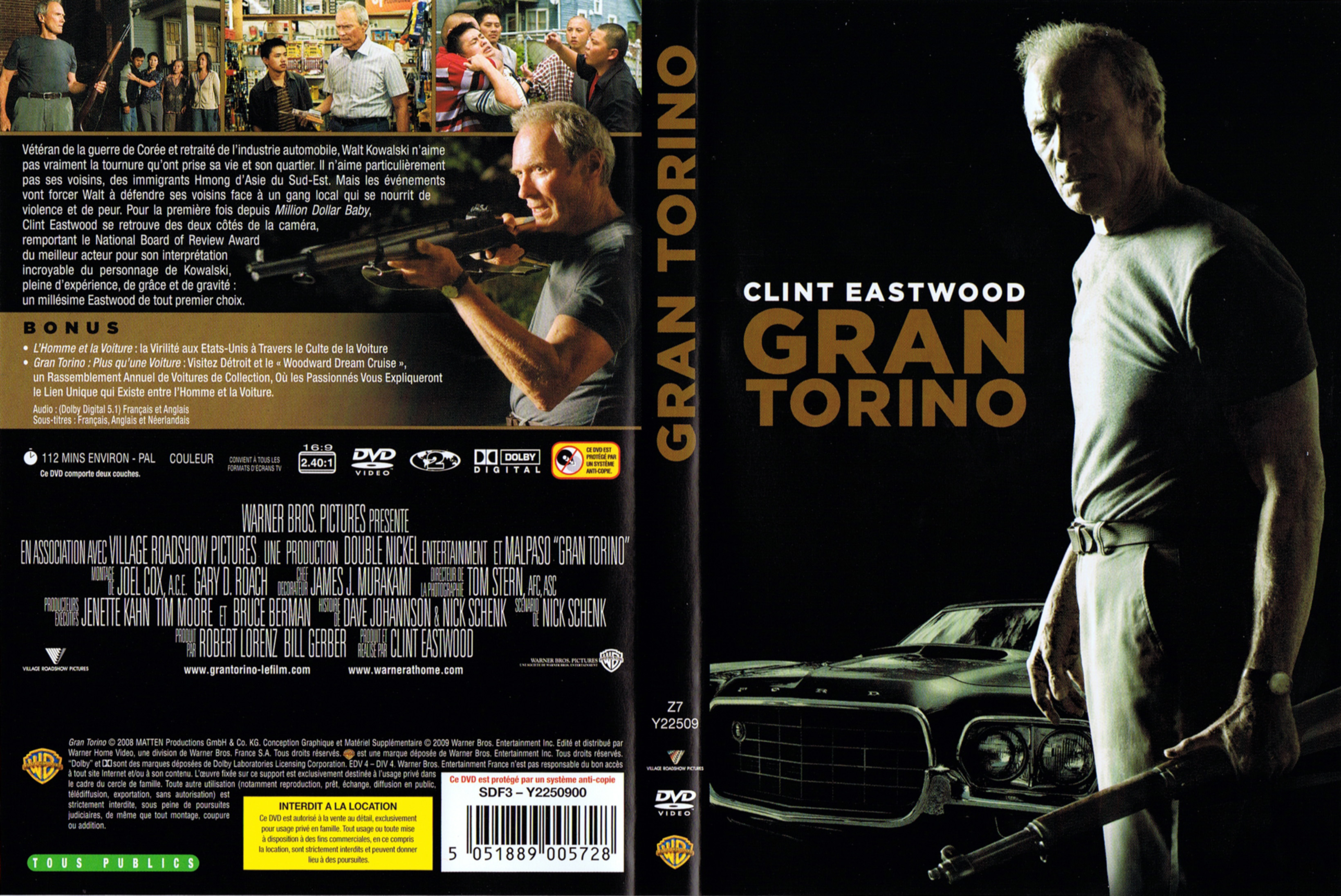 Jaquette DVD Gran Torino