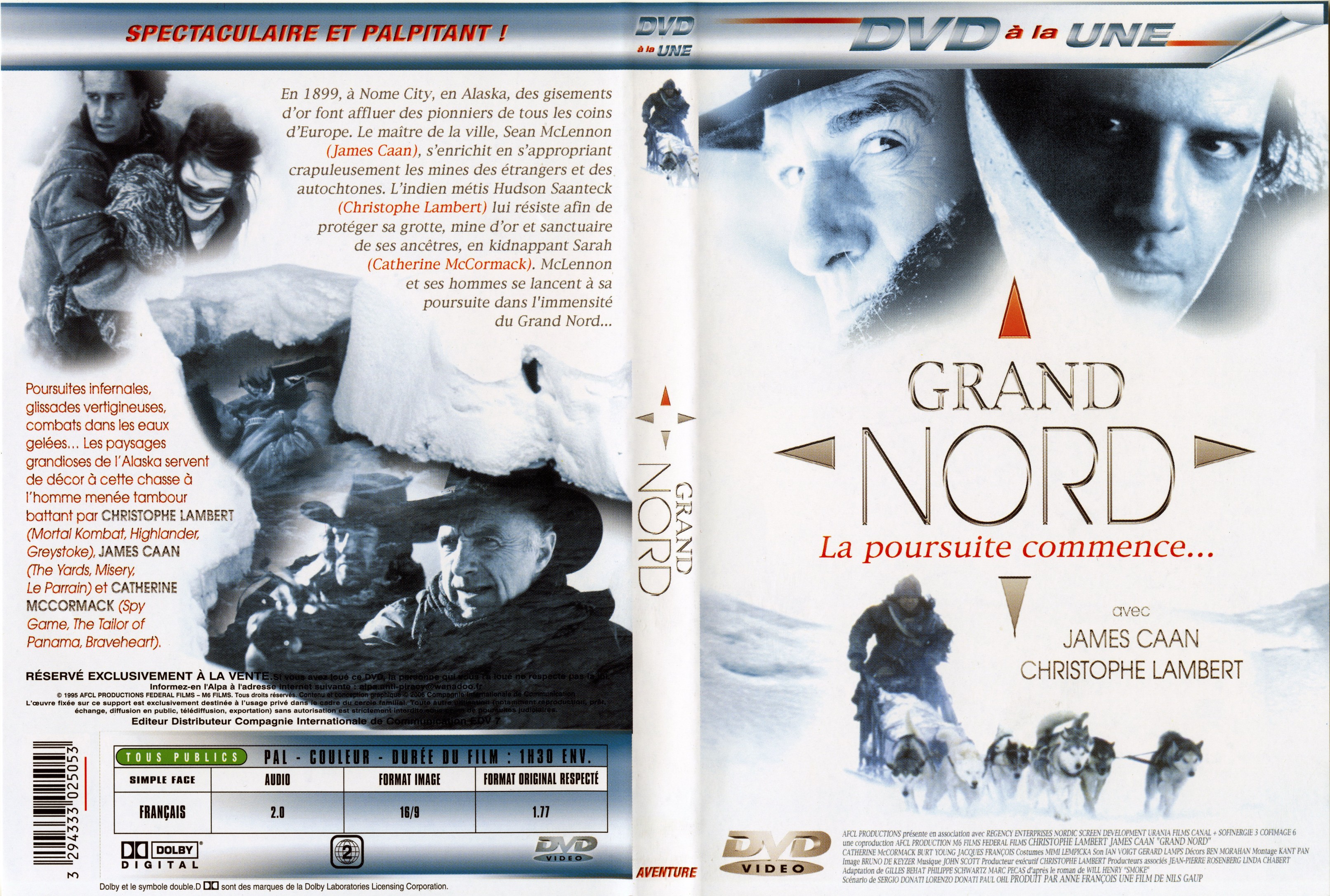 Jaquette DVD Grand Nord