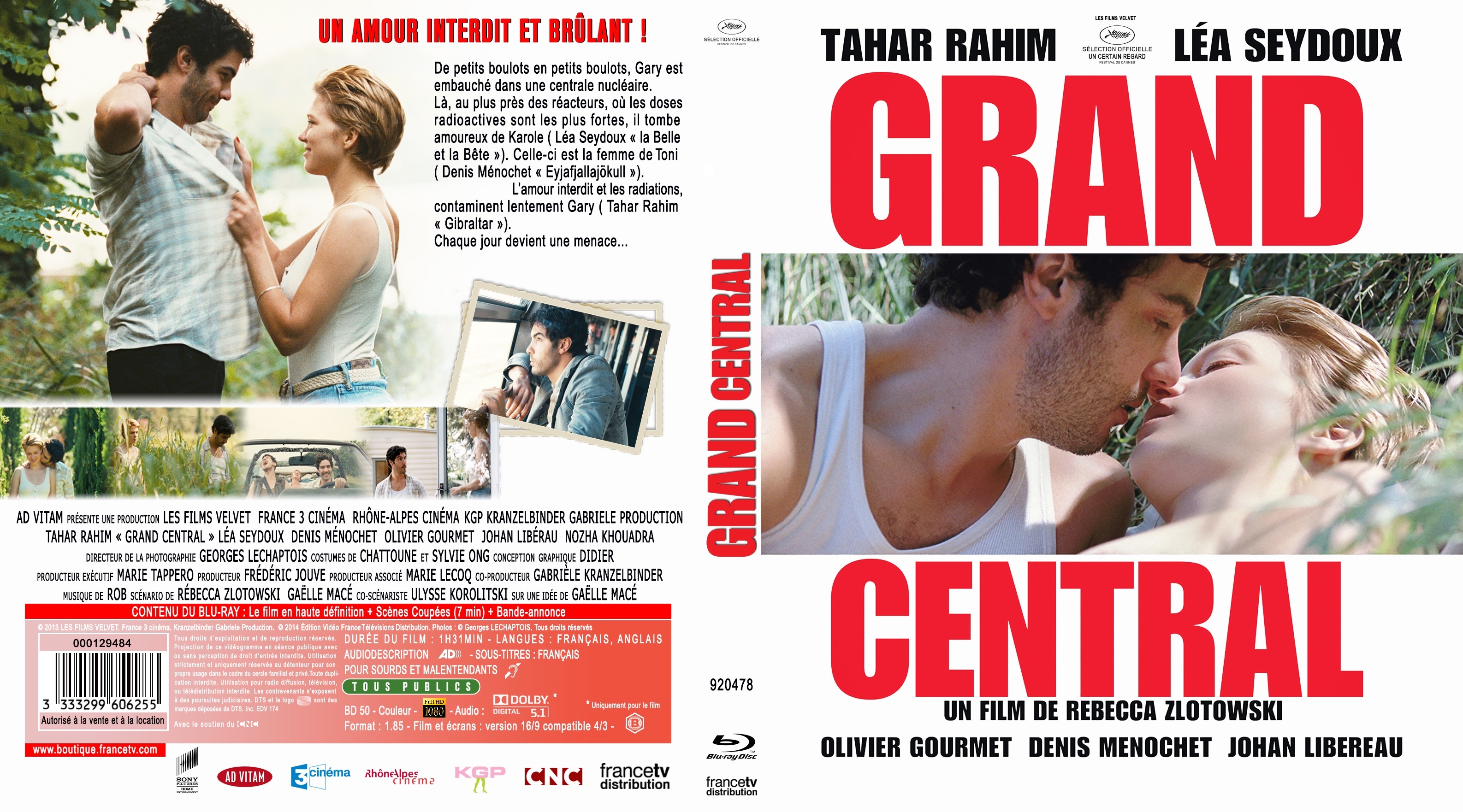 Jaquette DVD Grand central custom (BLU-RAY)