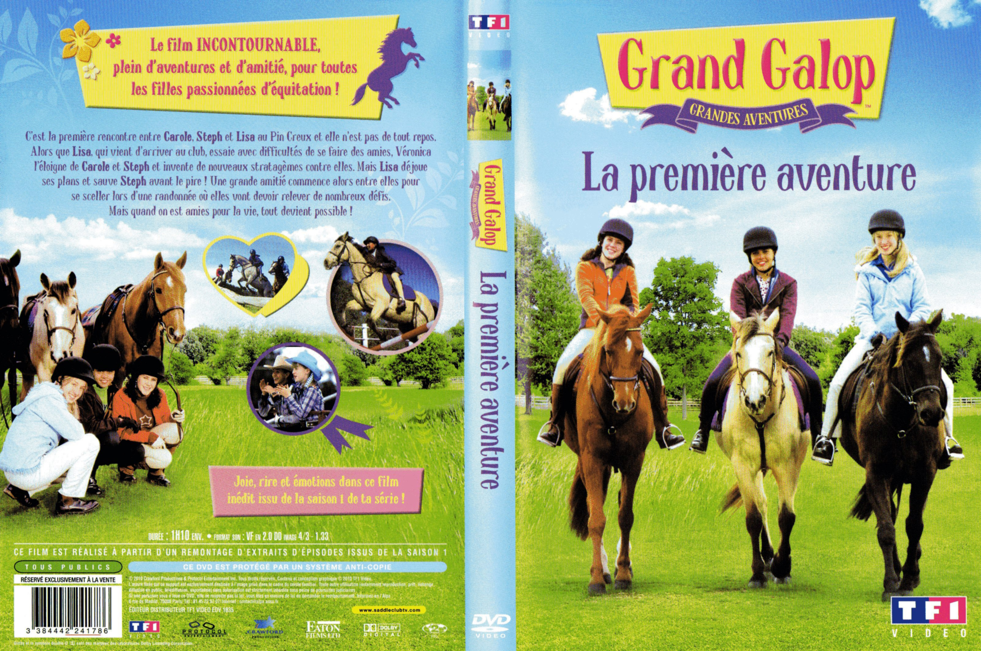 Jaquette DVD Grand galop - La premire aventure