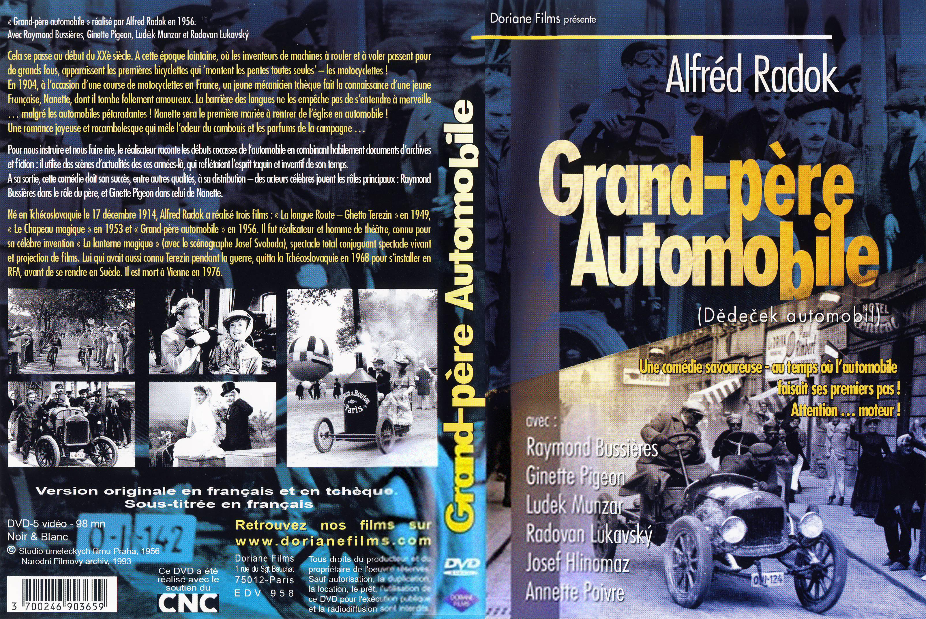 Jaquette DVD Grand-pre Automobile