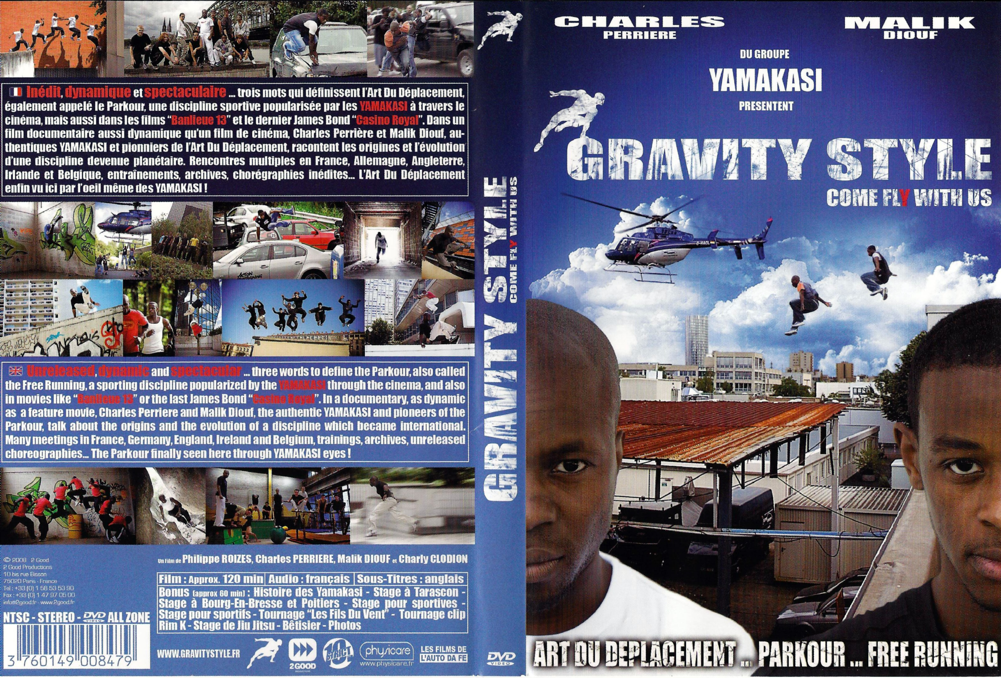 Jaquette DVD Gravity Style