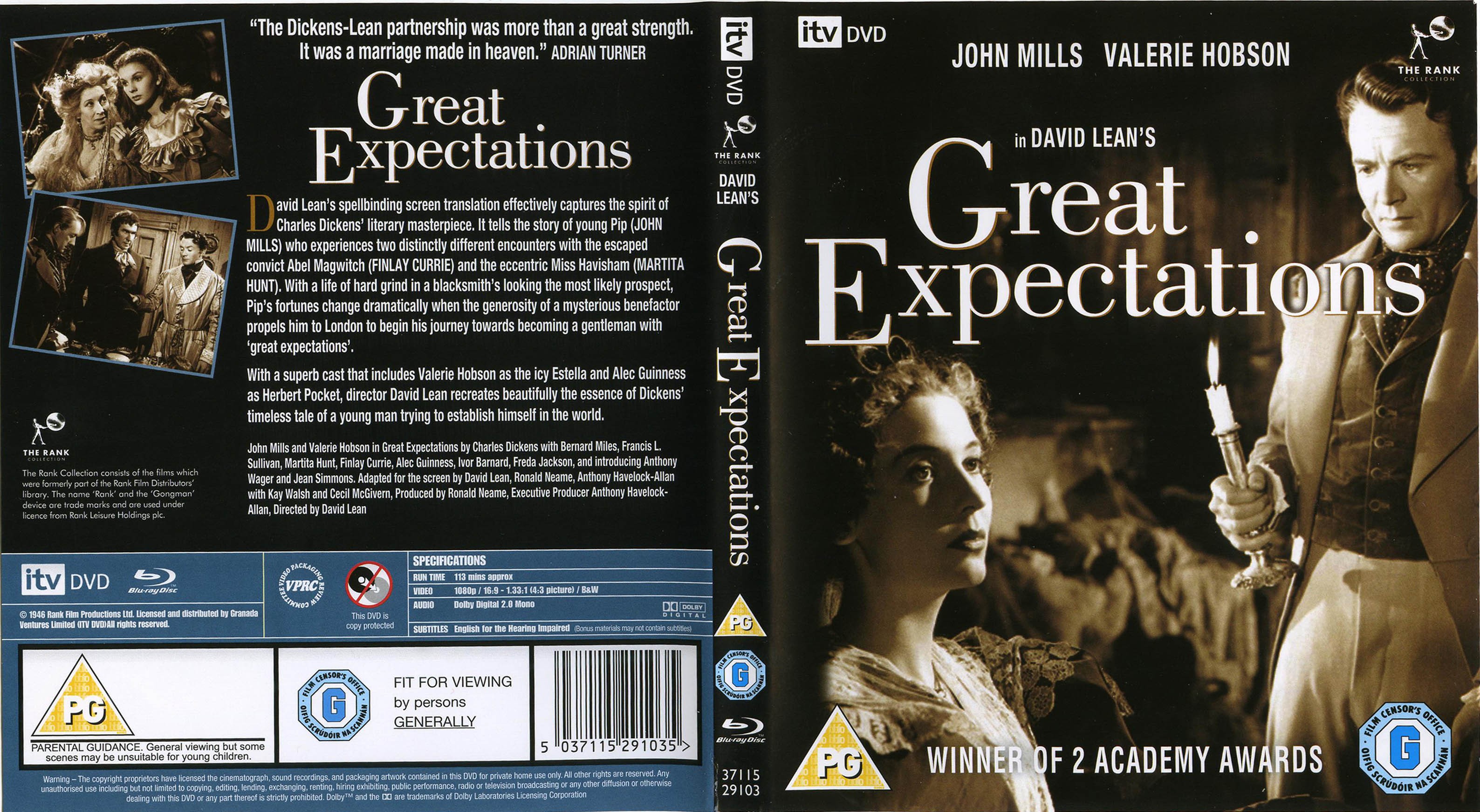 Jaquette DVD Great Expectations - Les Grandes esprances Zone 1 (BLU-RAY)