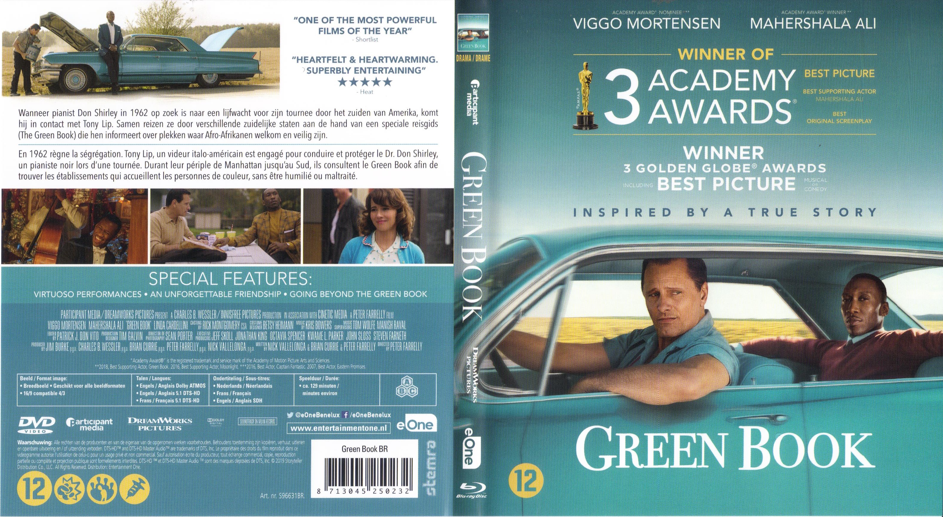 Jaquette DVD Green Book (BLU-RAY)