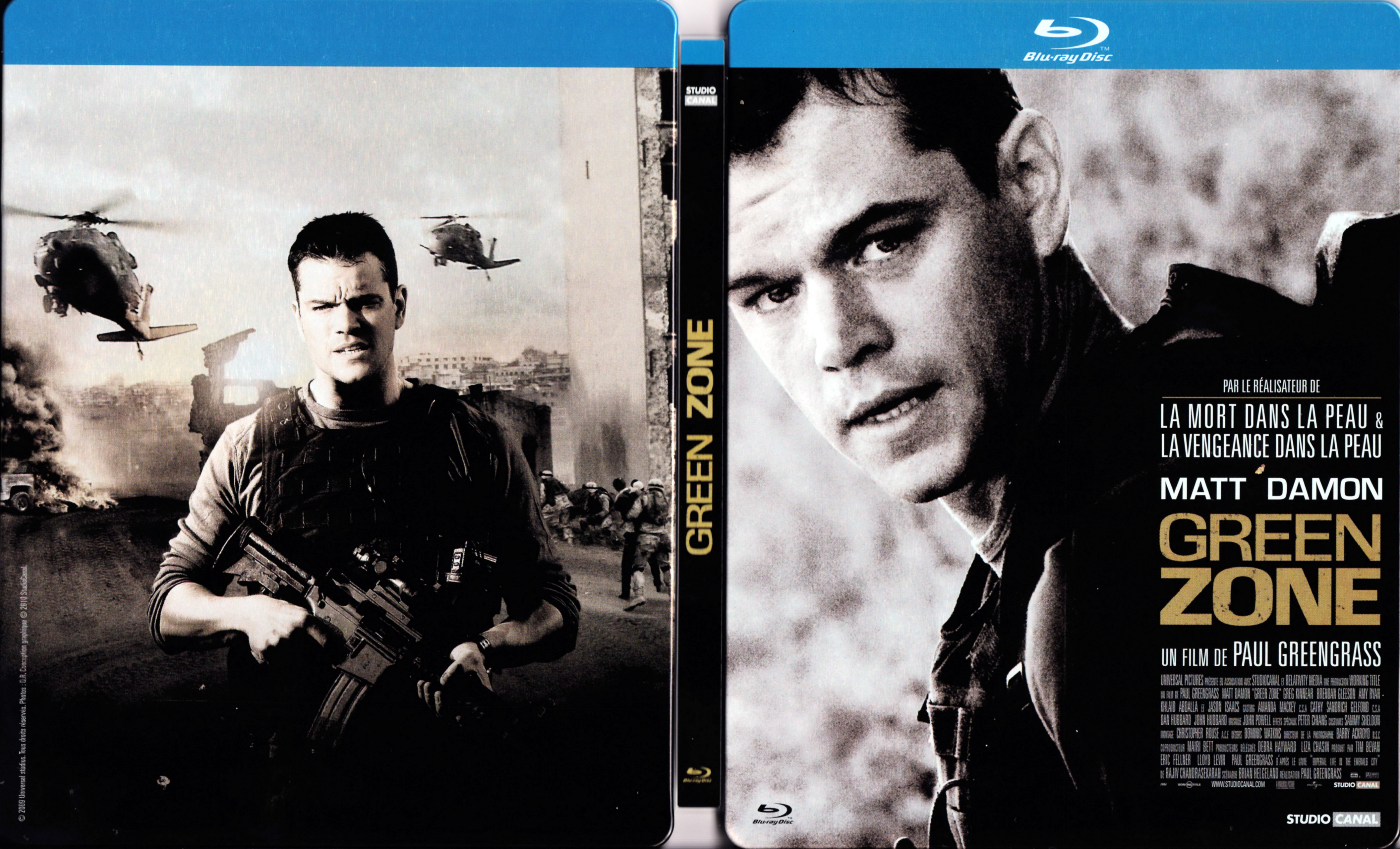Jaquette DVD Green zone (BLU-RAY)