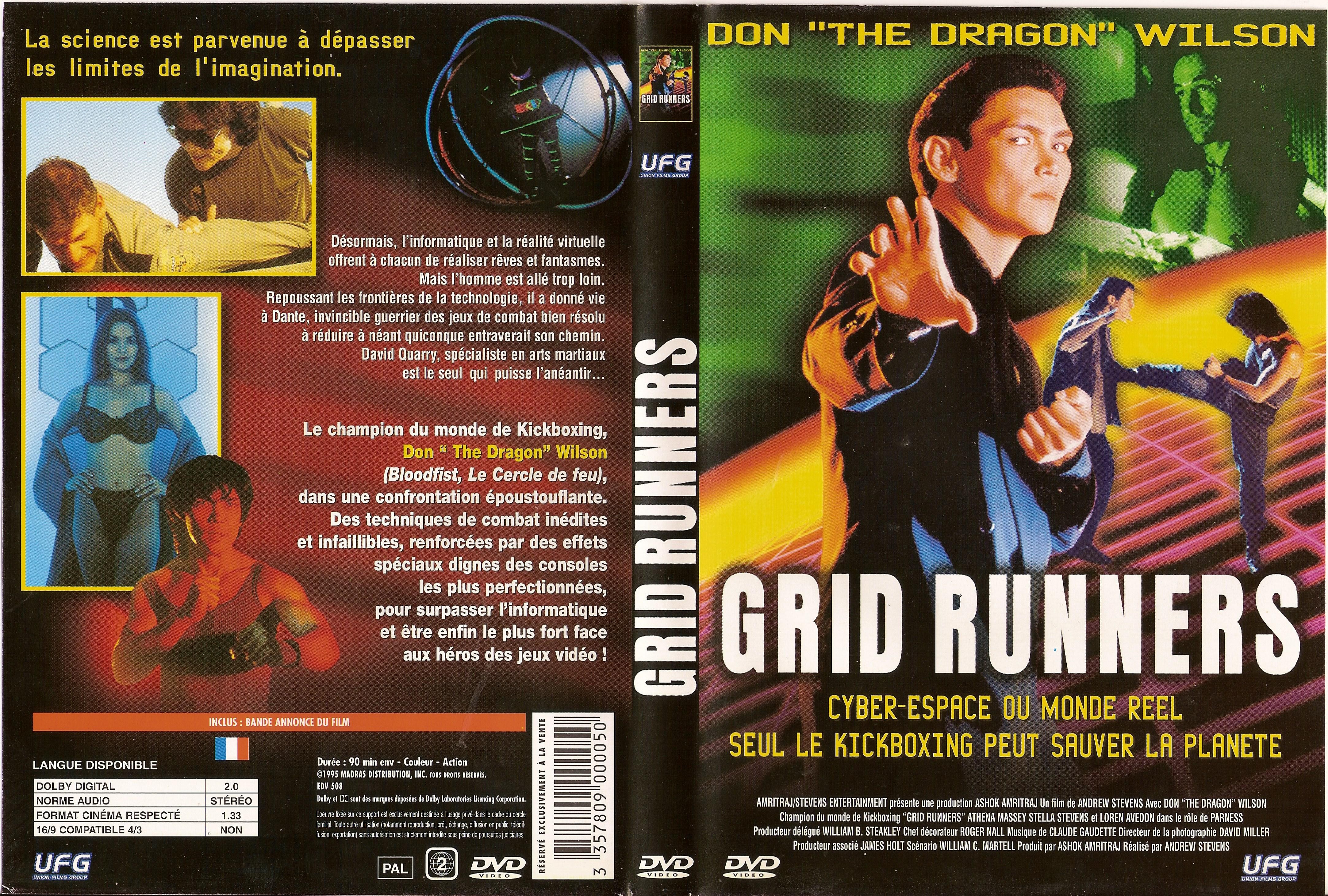 Jaquette DVD Grid runners