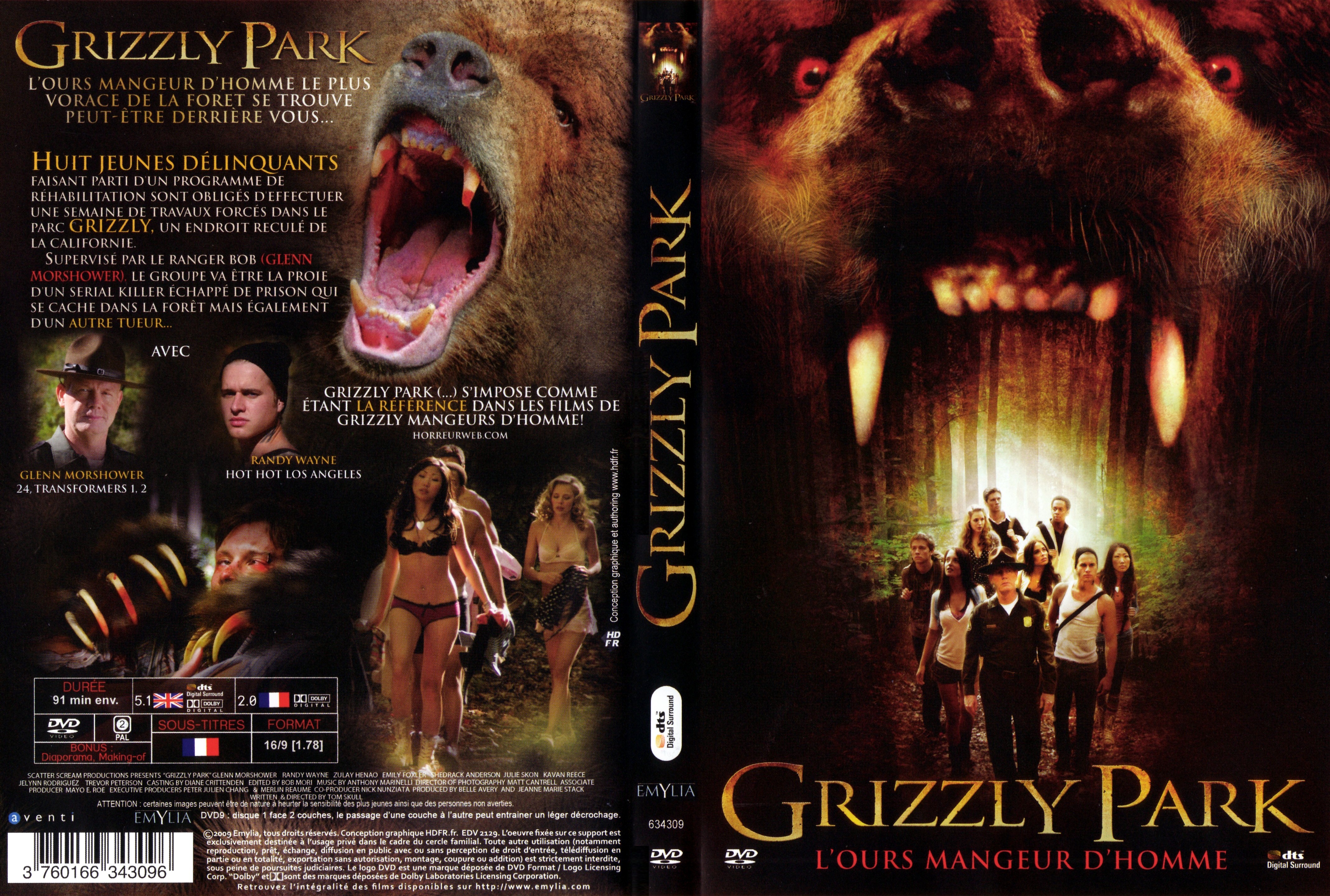 Jaquette DVD Grizzly park