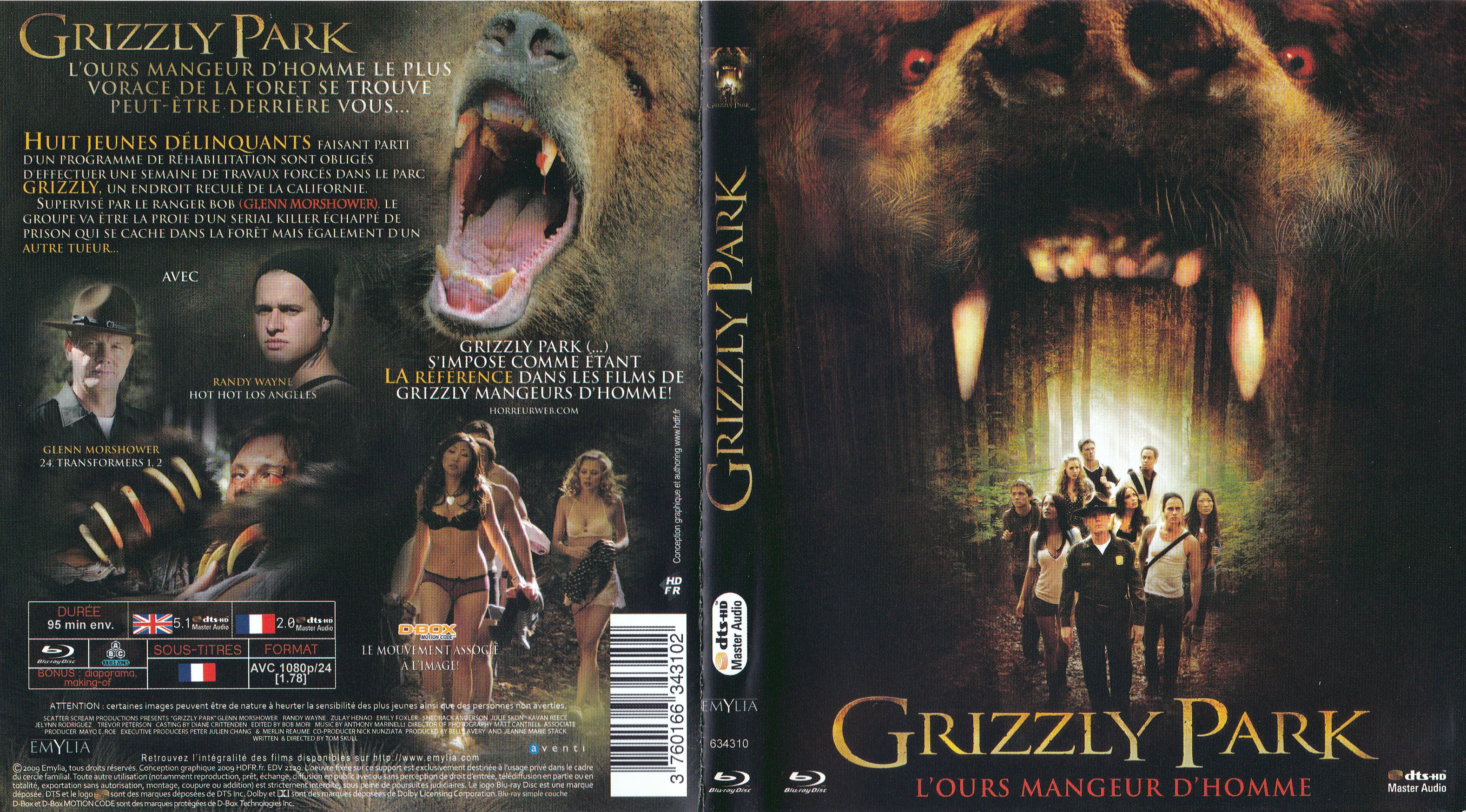 Jaquette DVD Grizzly park (BLU-RAY)