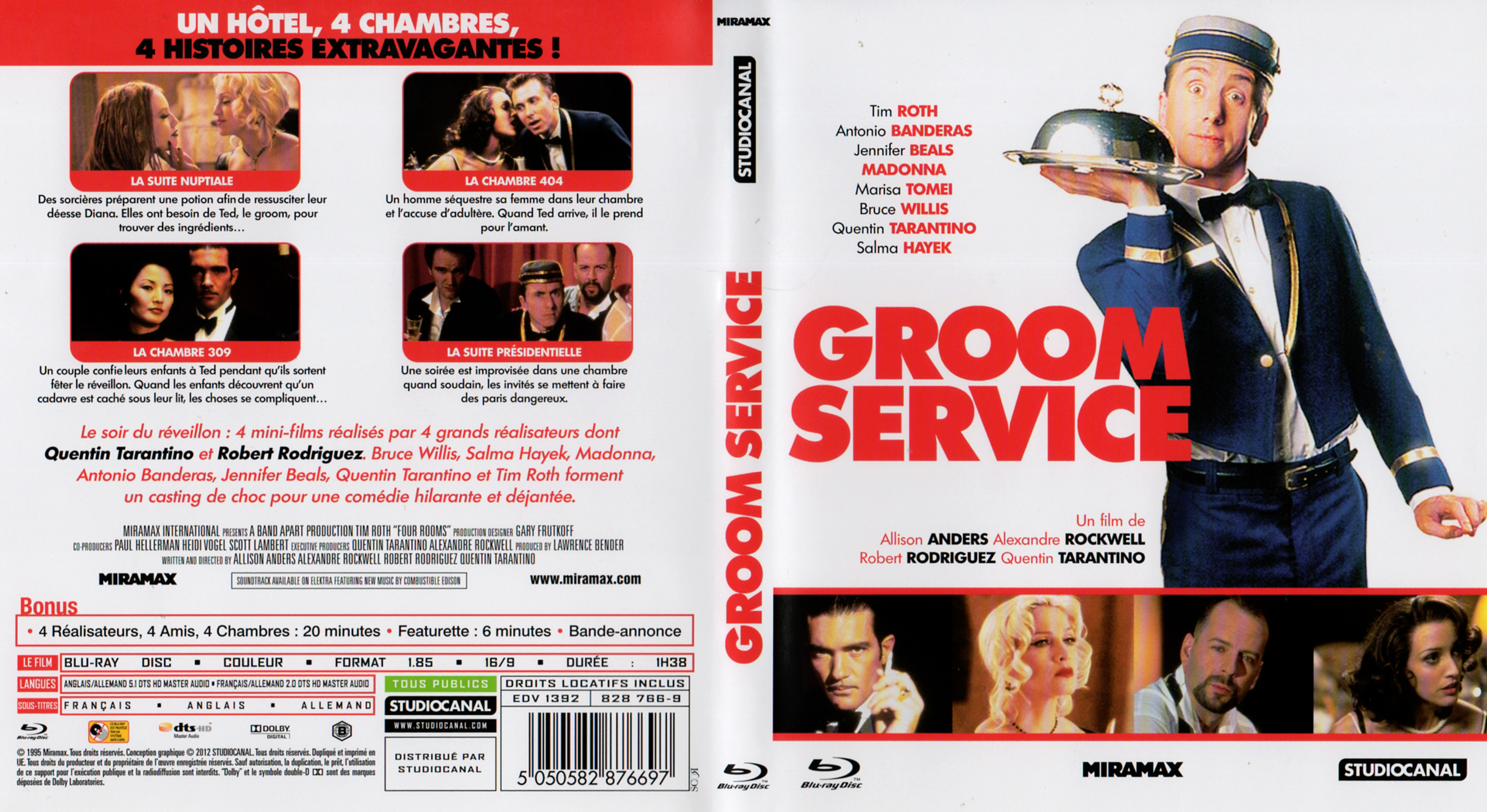 Jaquette DVD Groom Service (BLU-RAY)
