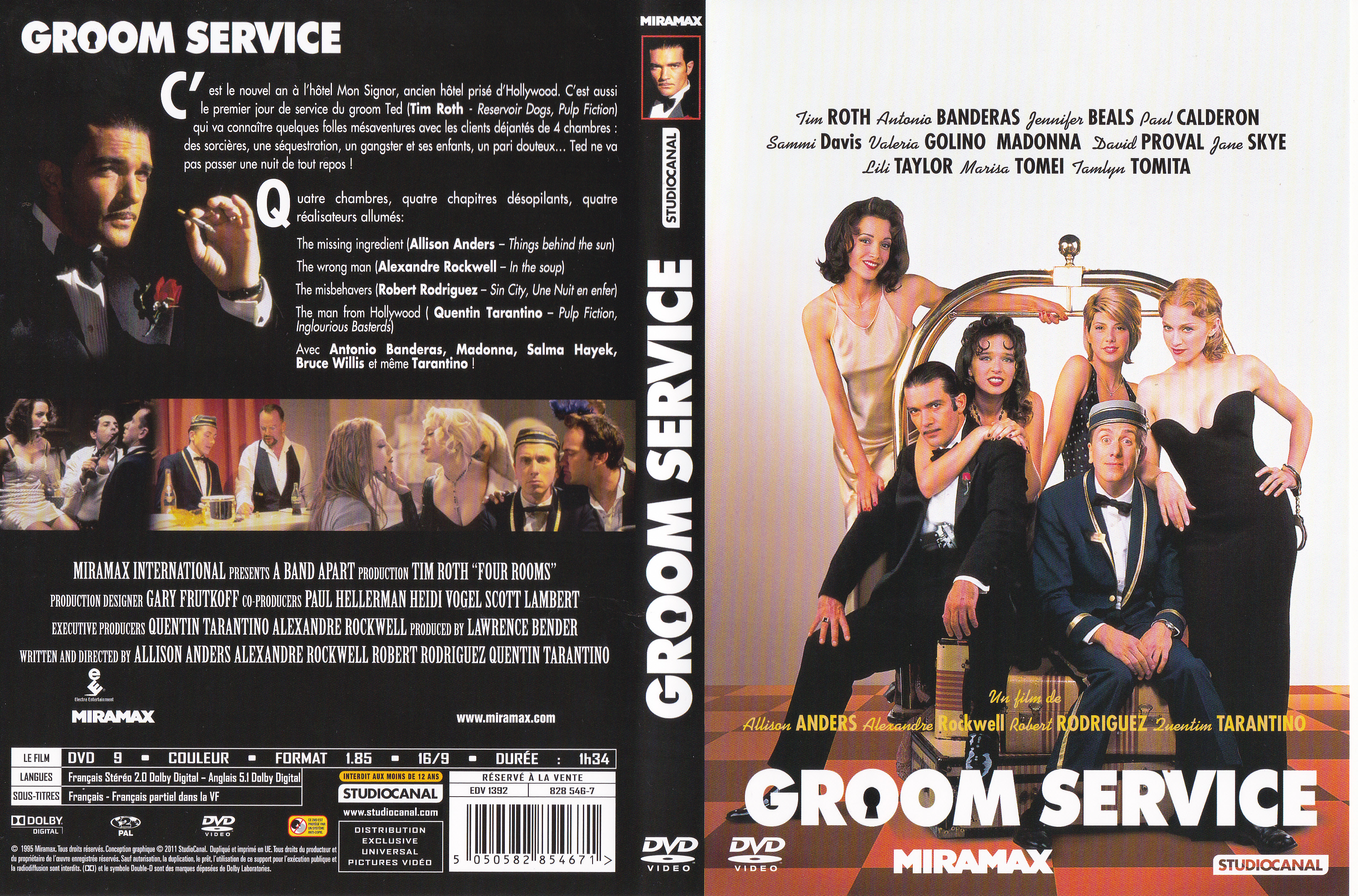 Jaquette DVD Groom service
