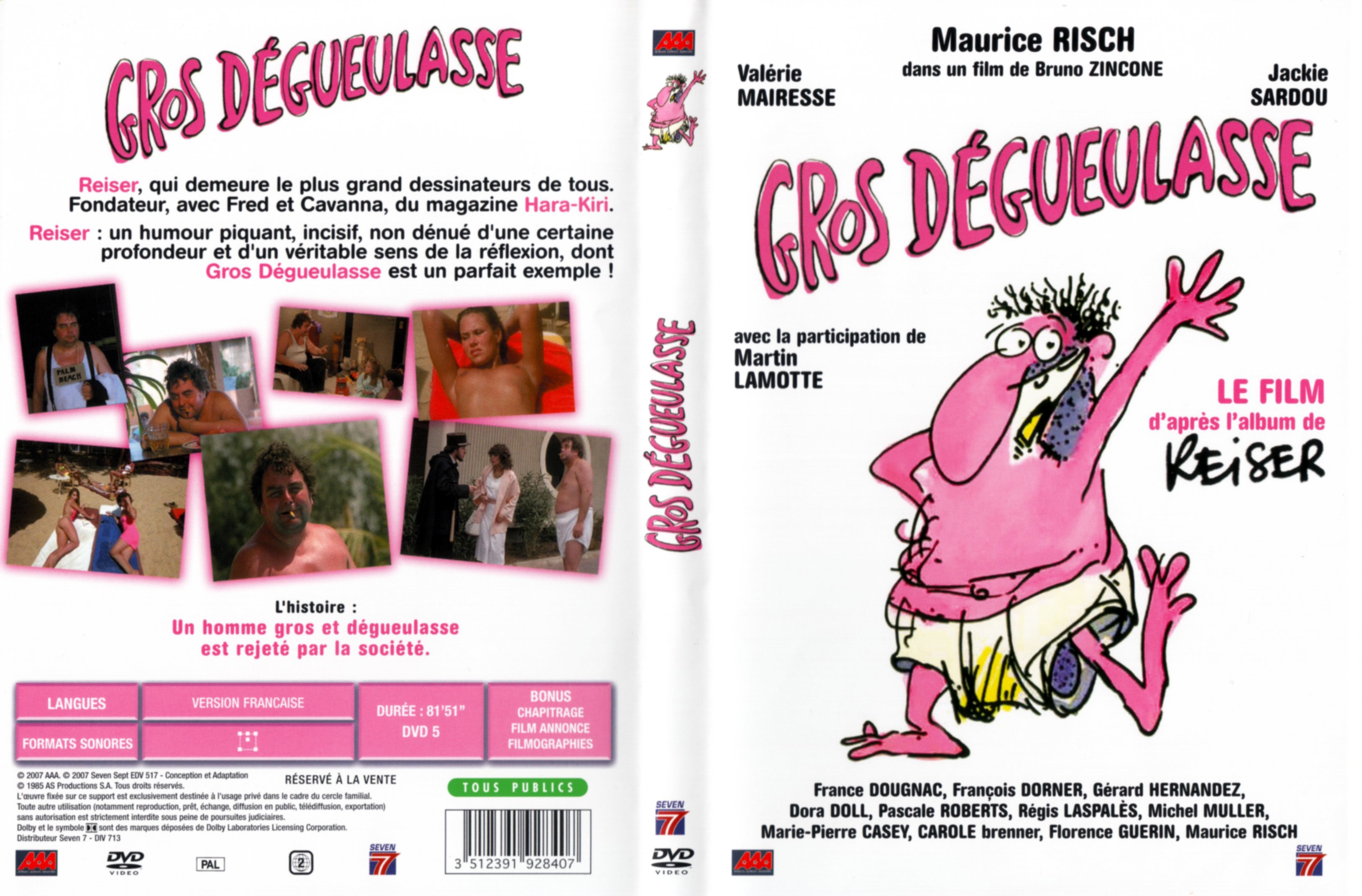 Jaquette DVD Gros degueulasse