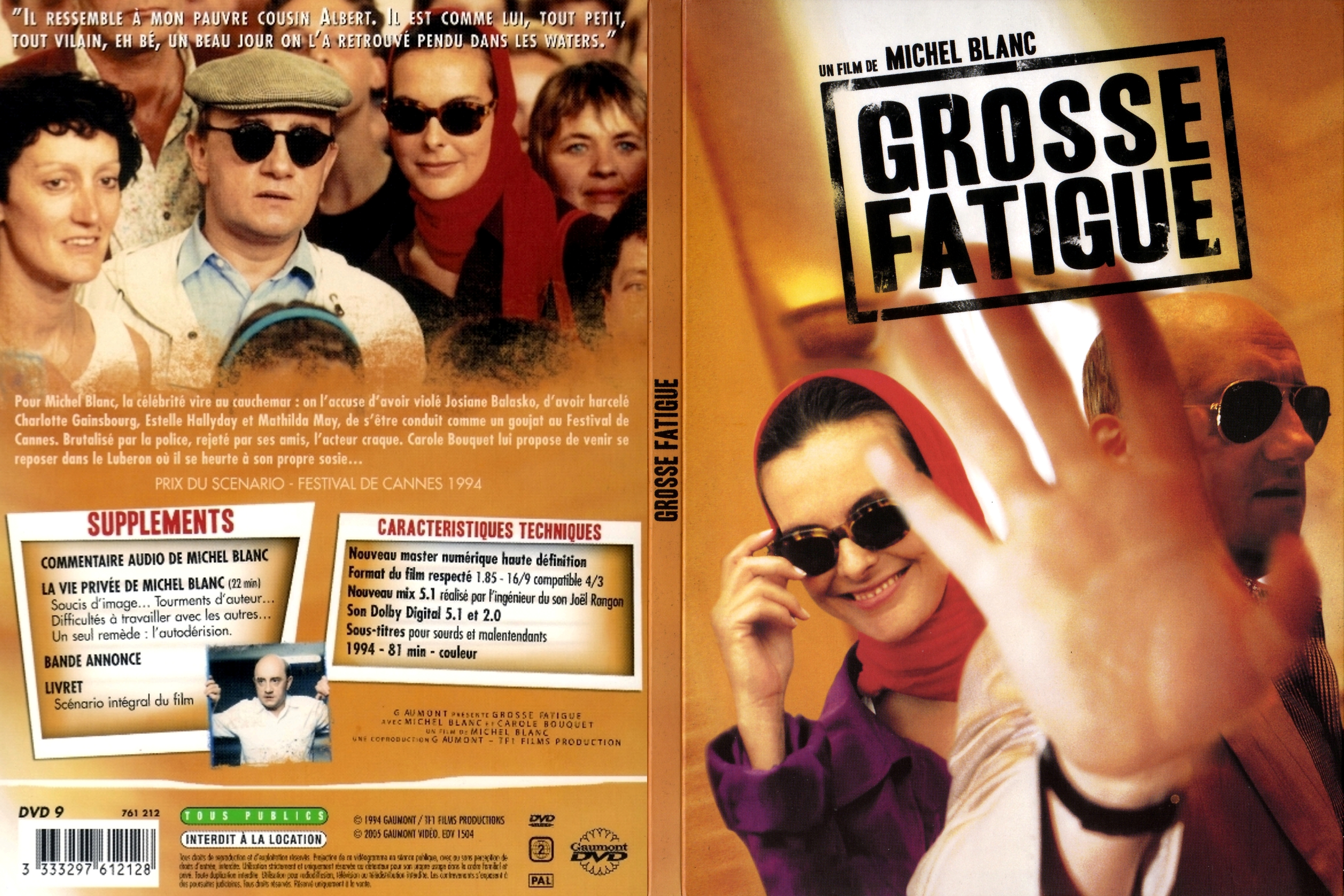 Jaquette DVD Grosse fatigue v2