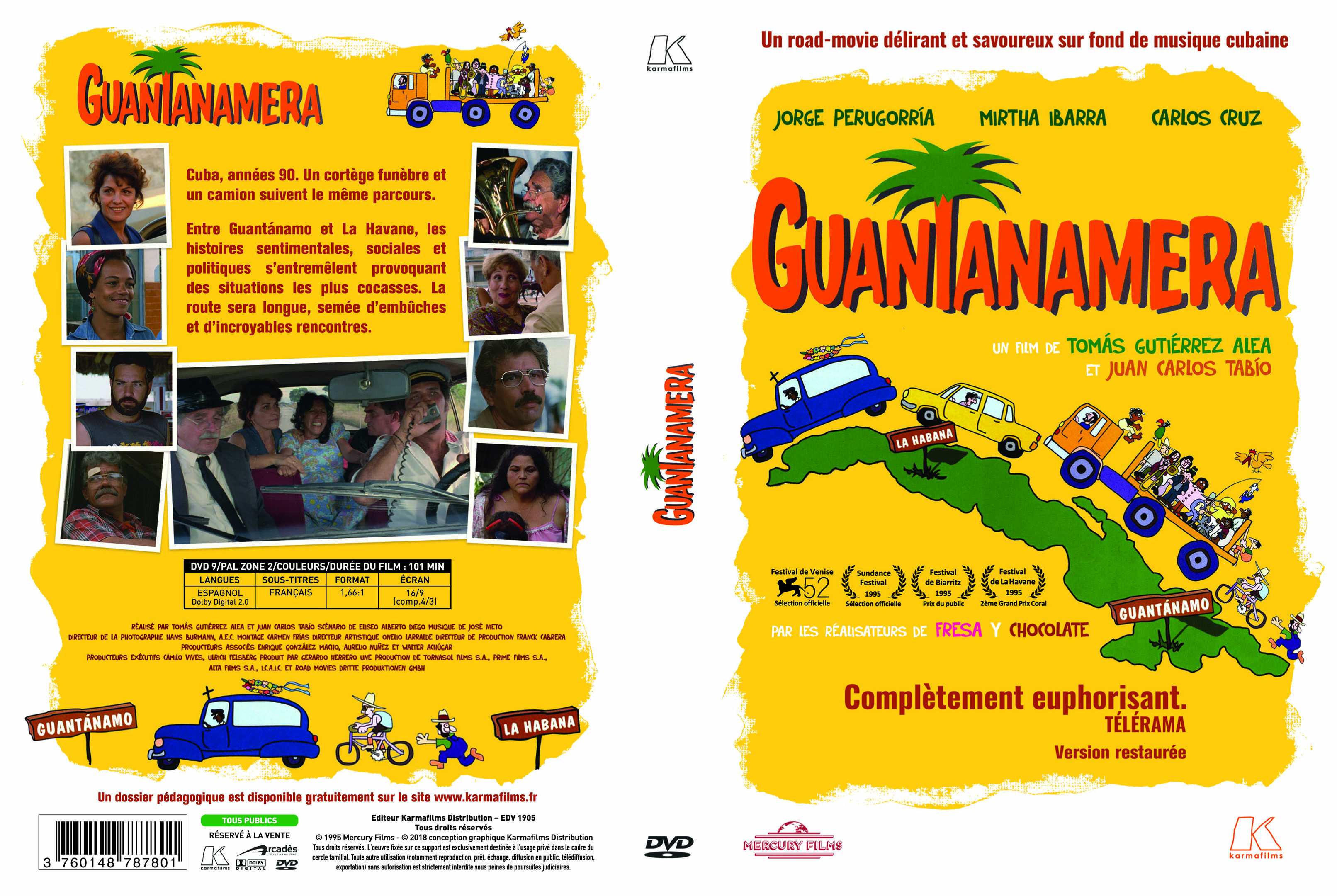 Jaquette DVD Guantanamera