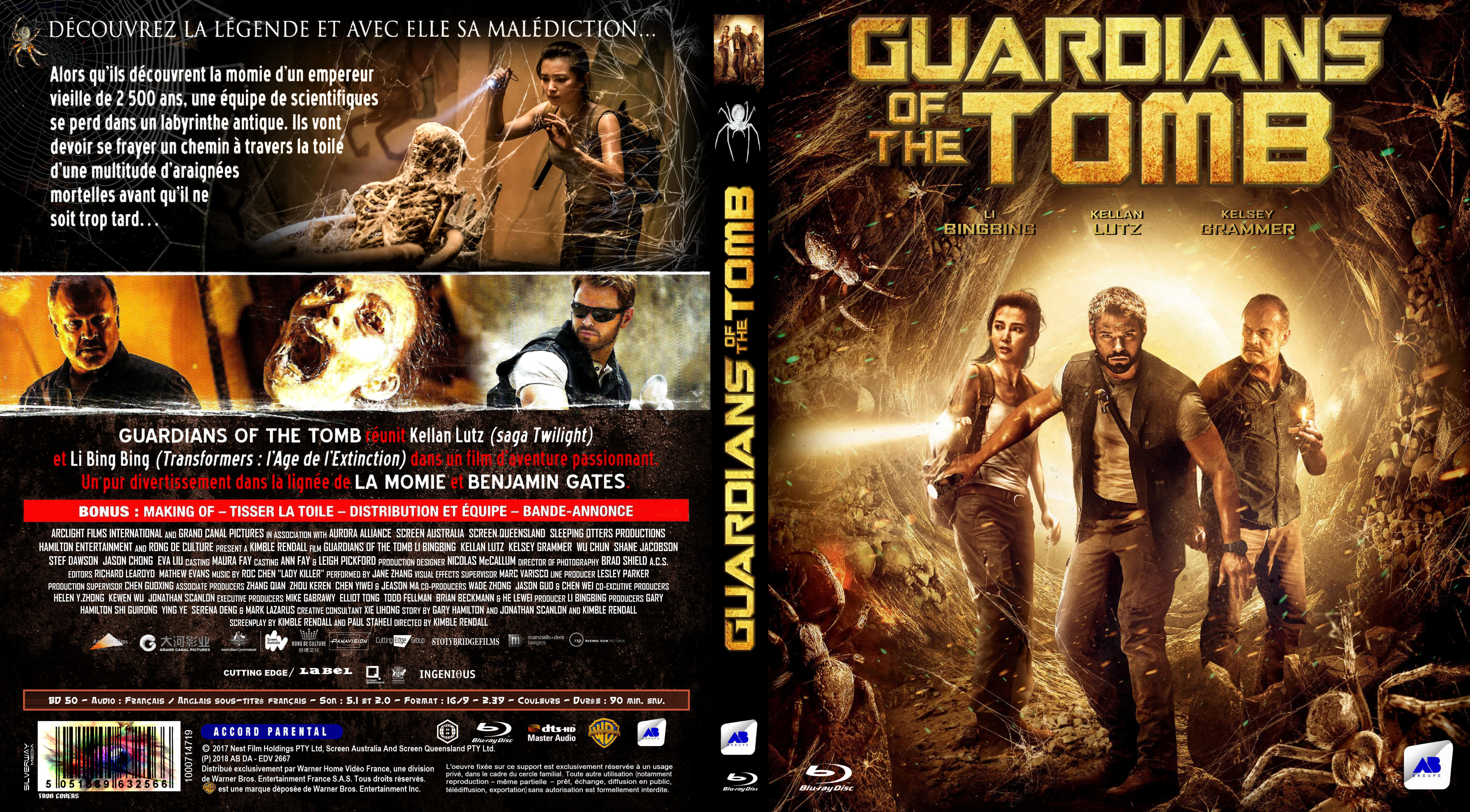 Jaquette DVD Guardians Of The Tomb custom (BLU-RAY)