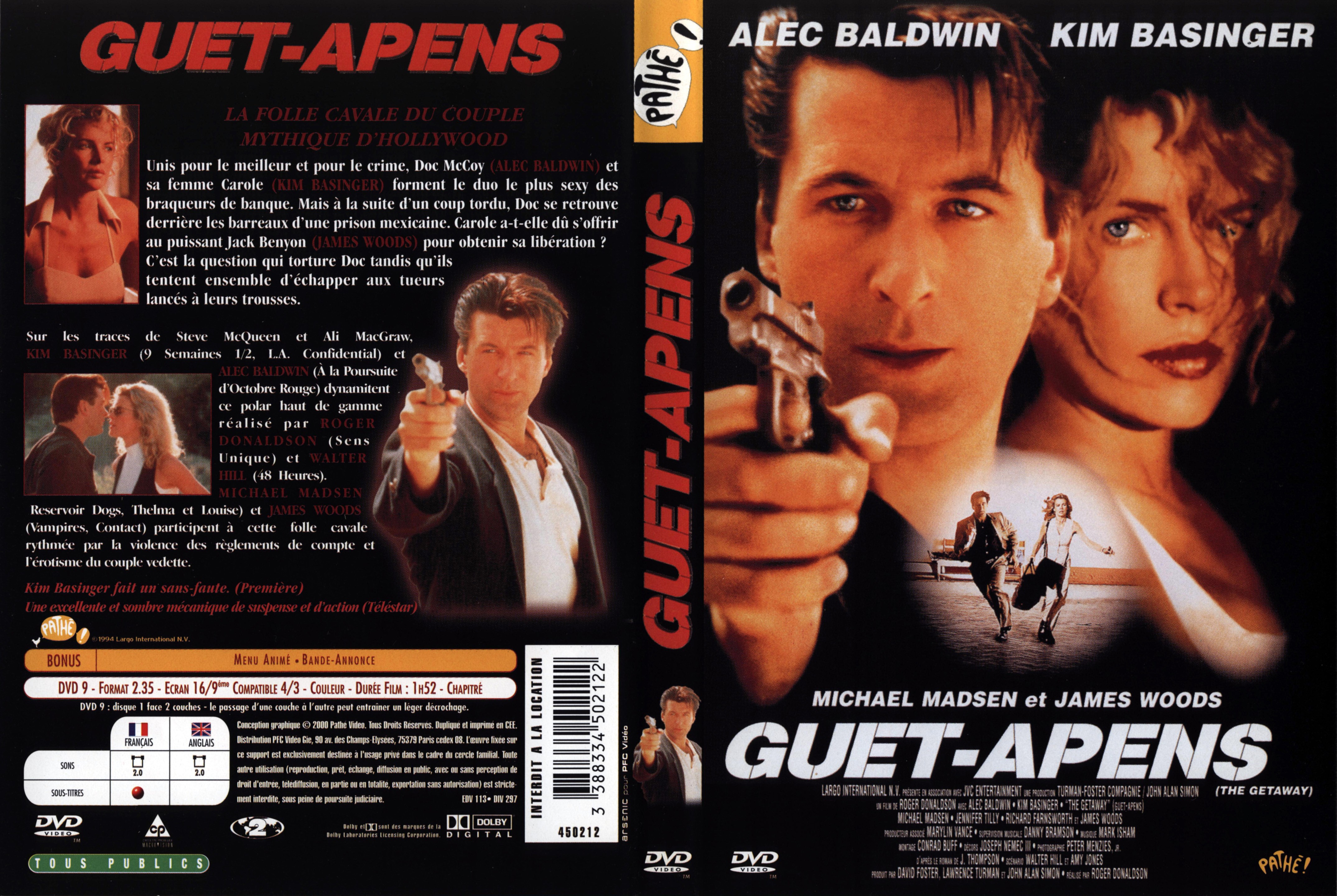 Jaquette DVD Guet-apens (1994)