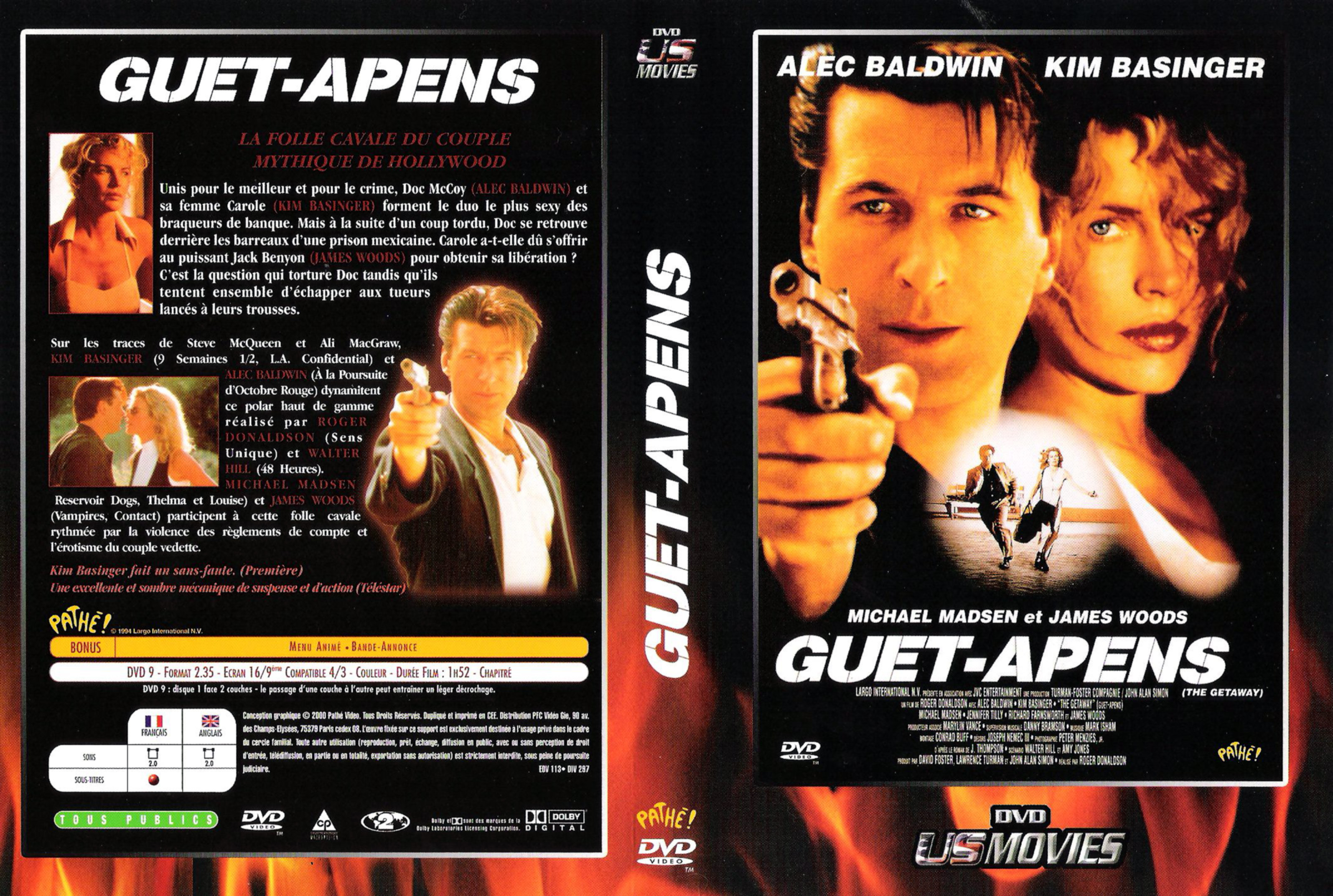 Jaquette DVD Guet-apens (1994) v2