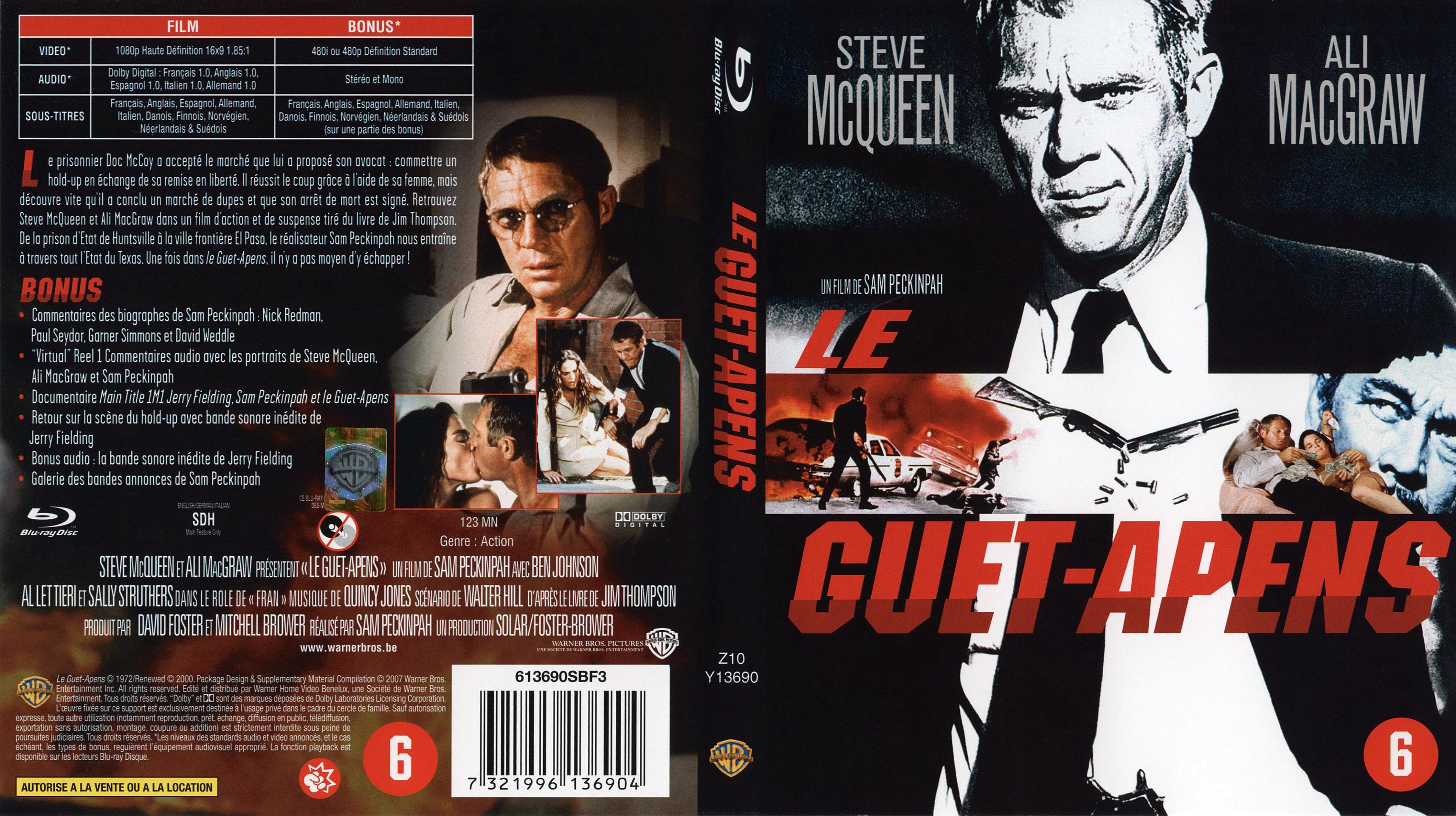 Jaquette DVD Guet-apens (BLU-RAY)