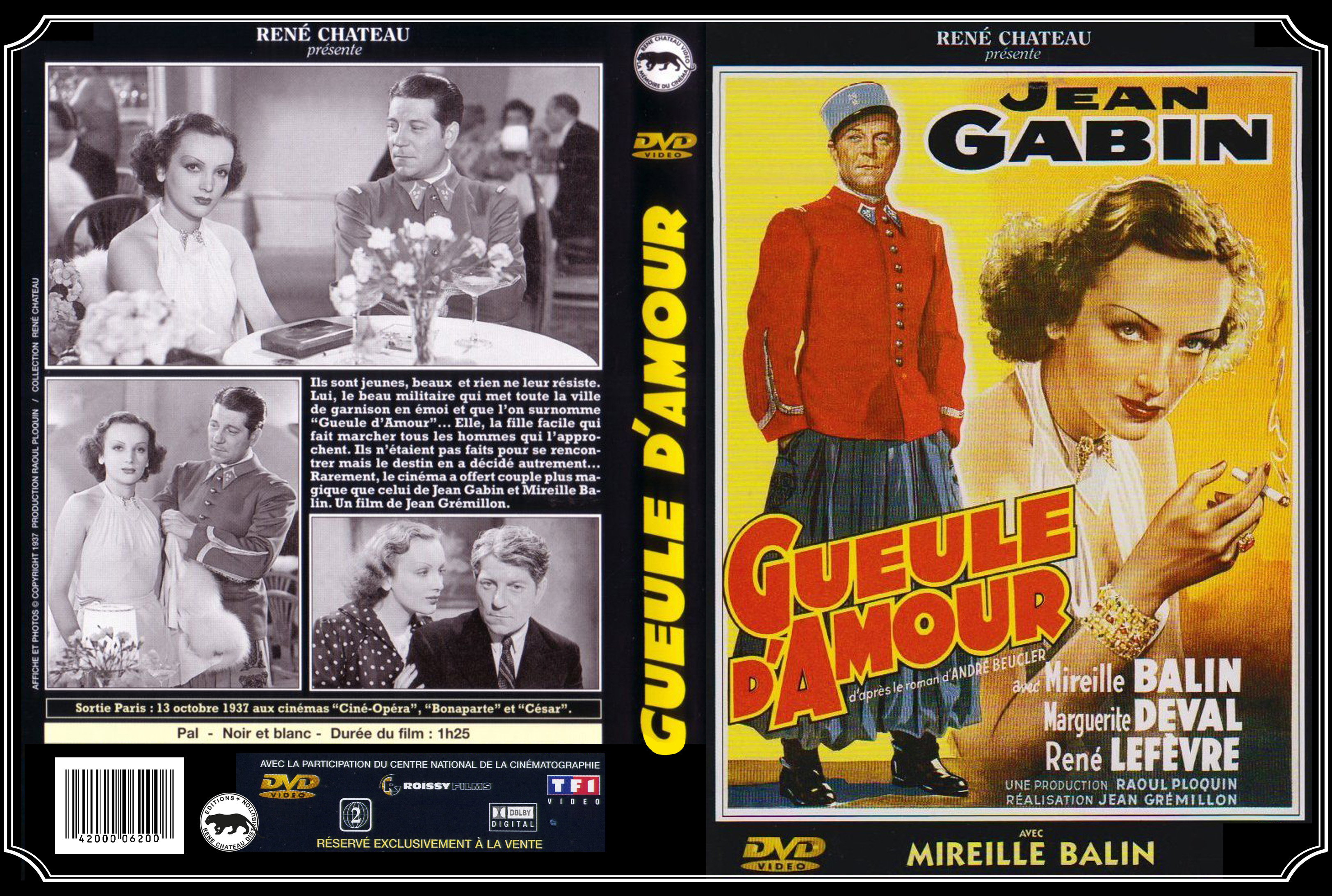 Jaquette DVD Gueule d