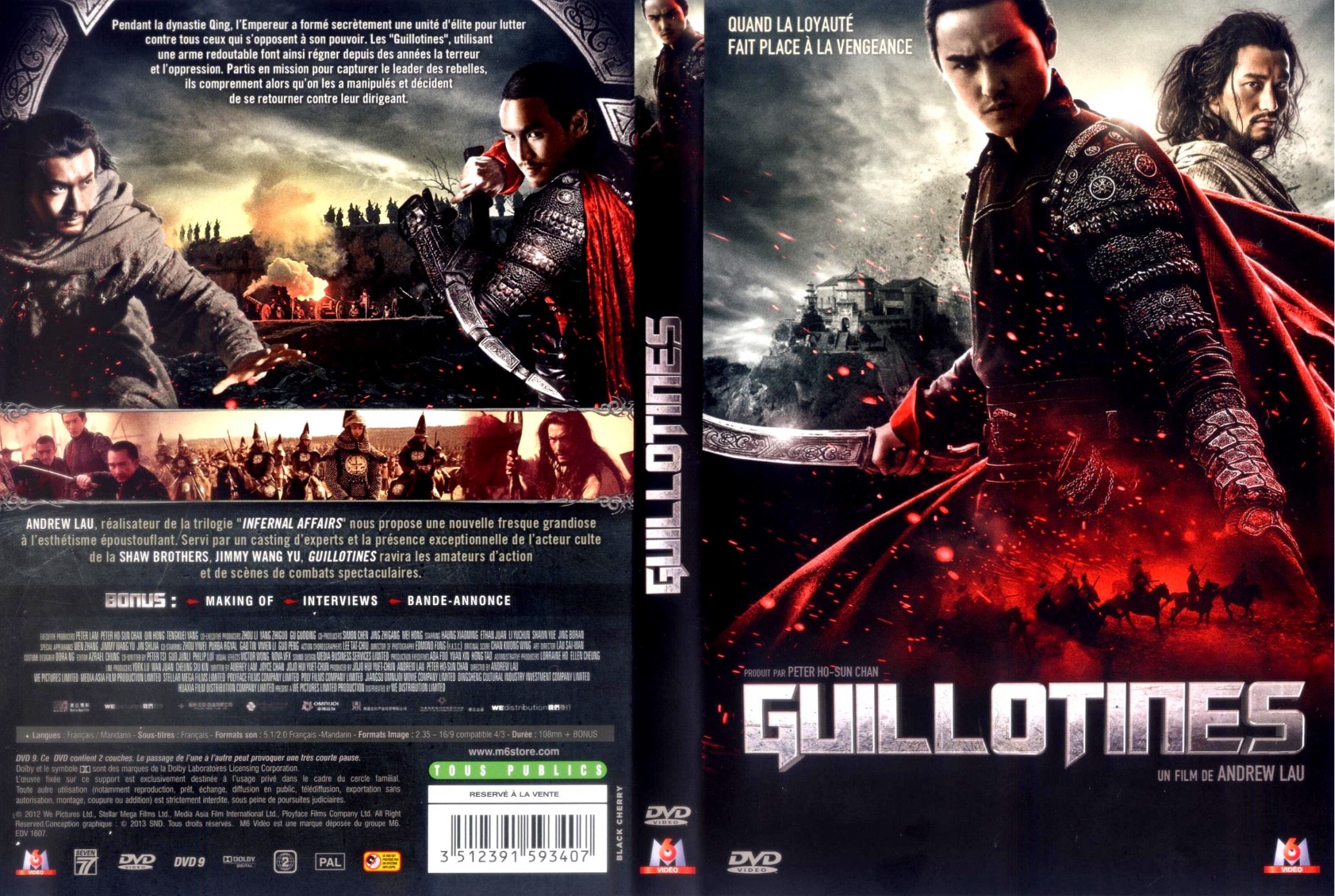 Jaquette DVD Guillotines