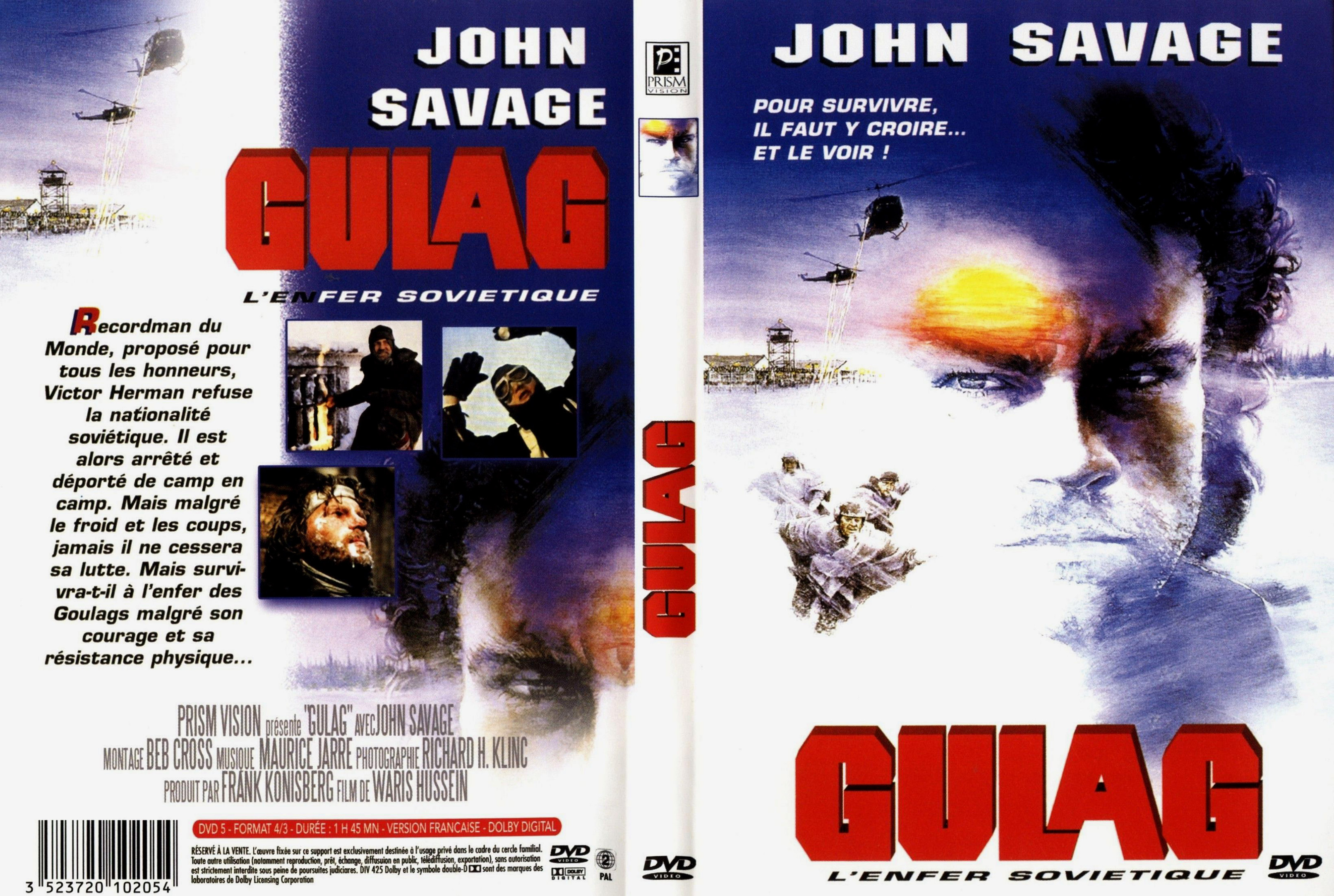 Jaquette DVD Gulag