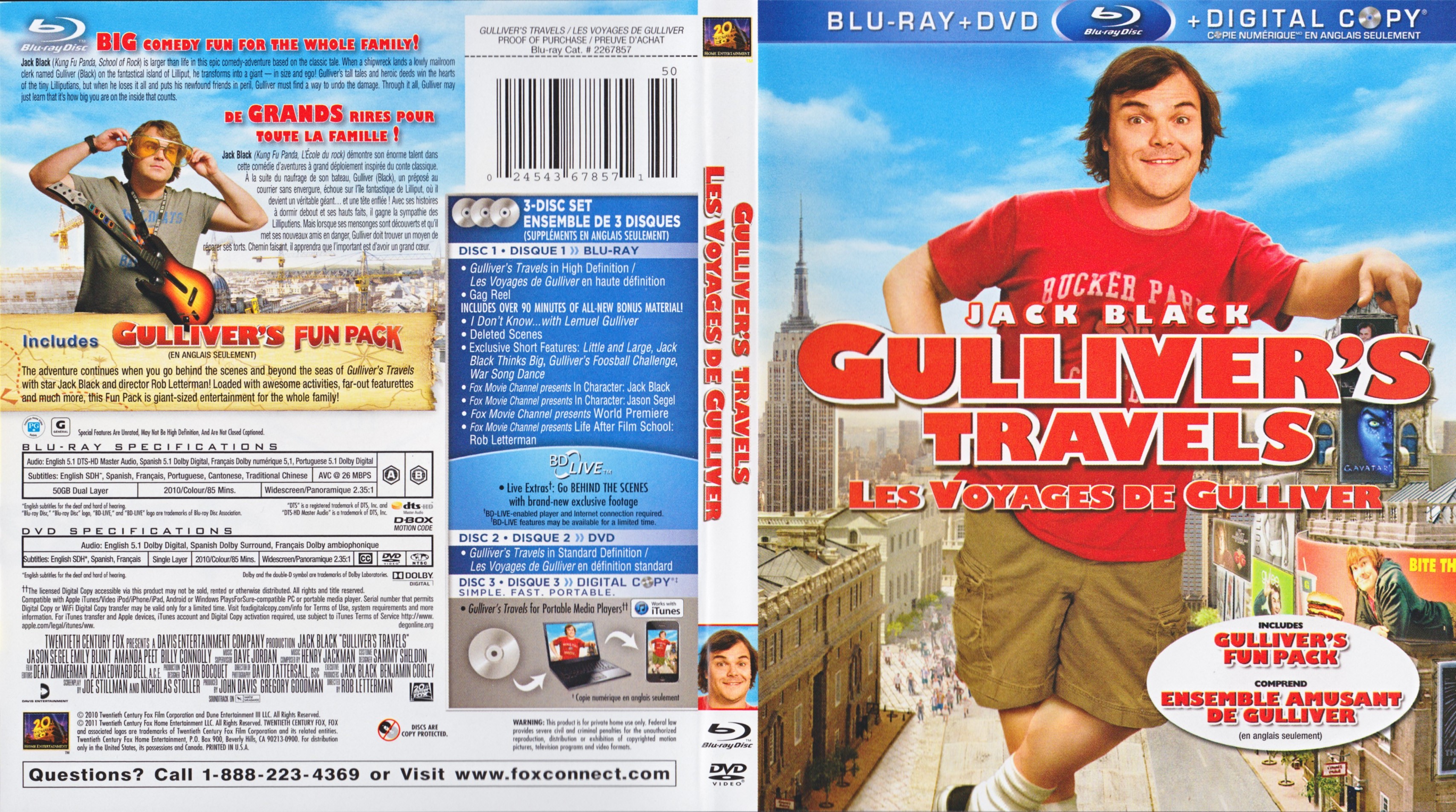 Jaquette DVD Gulliver