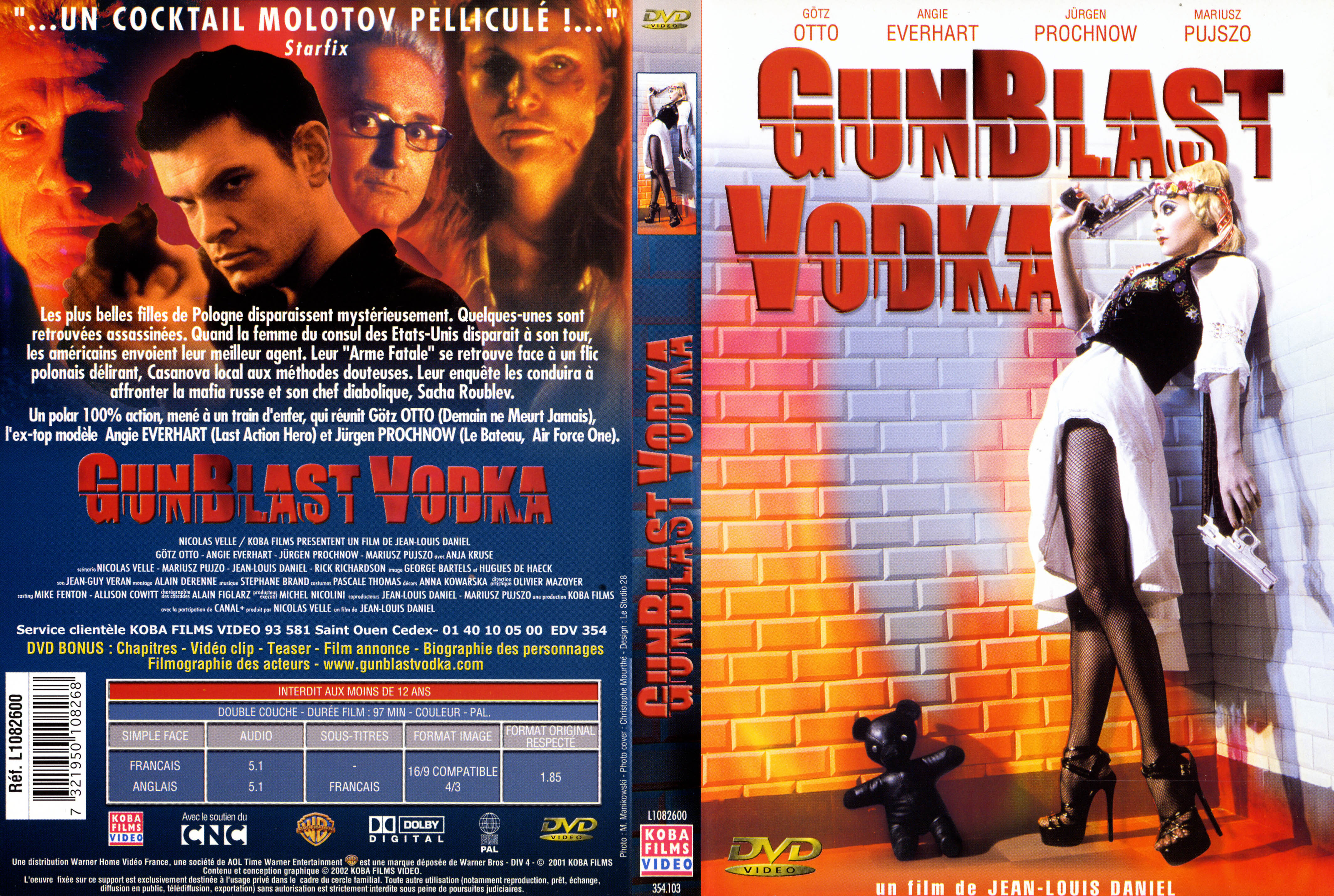 Jaquette DVD Gunblast Vodka