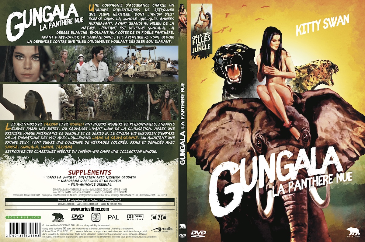 Jaquette DVD Gungala la panthre nue