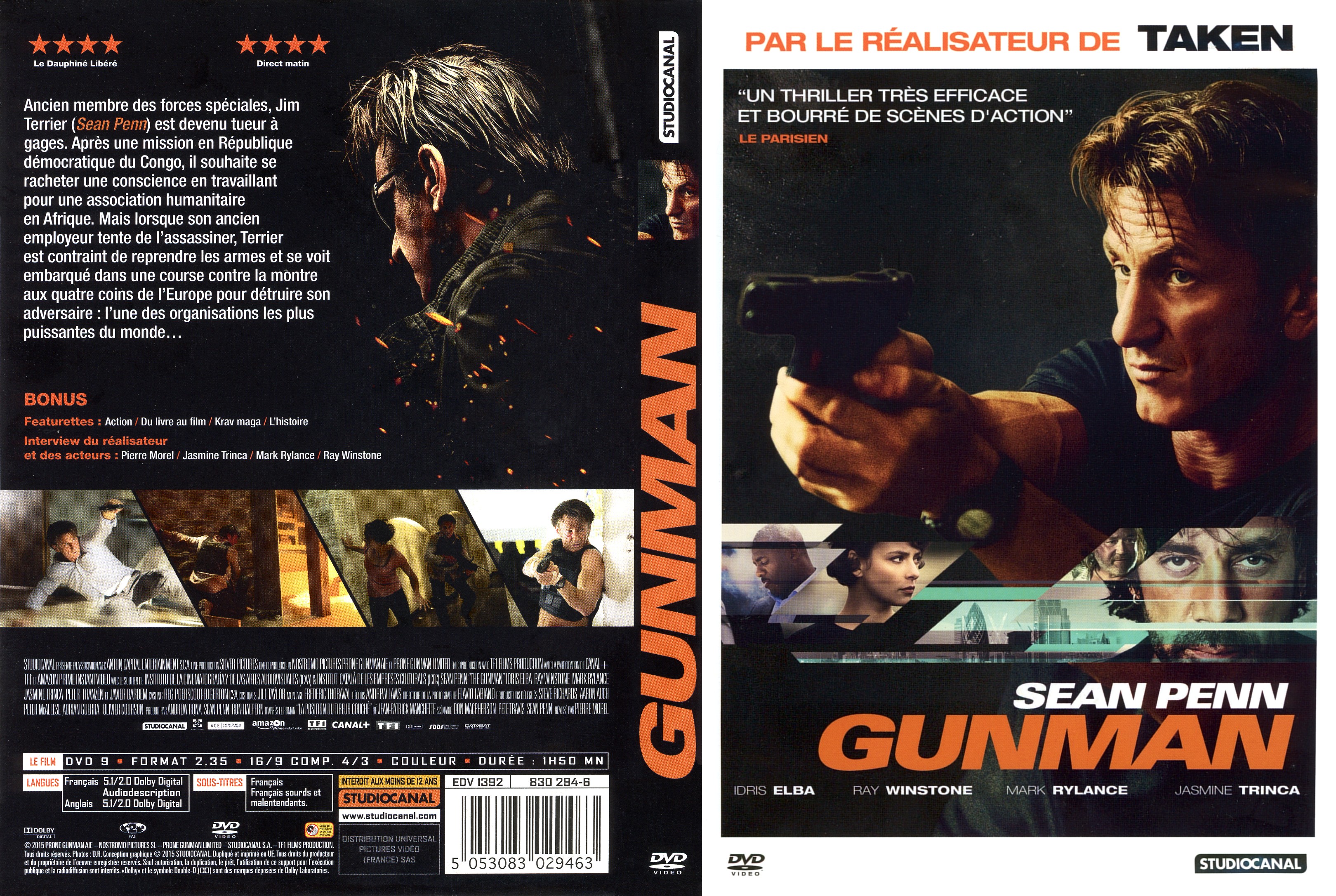 Jaquette DVD Gunman