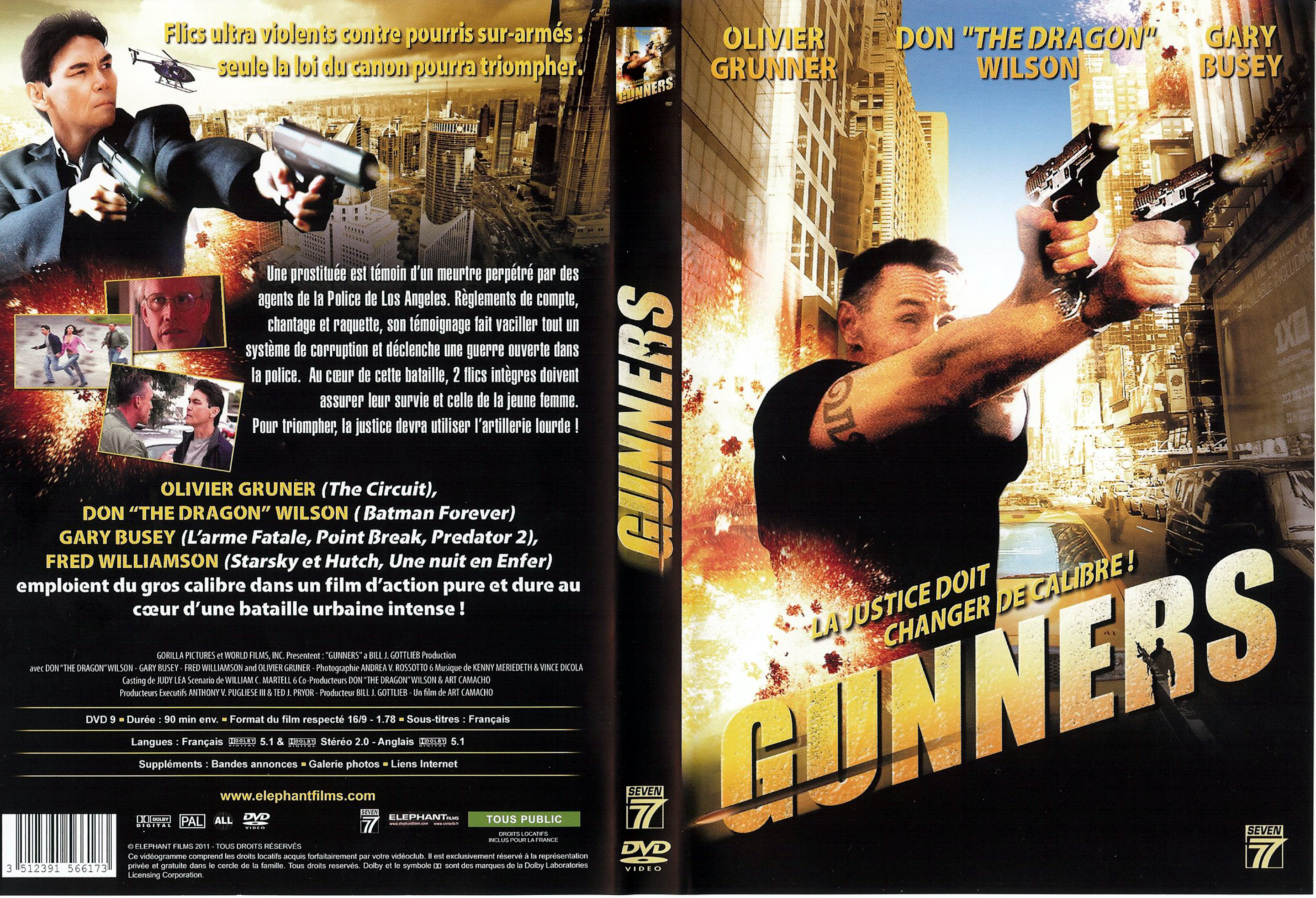 Jaquette DVD Gunners