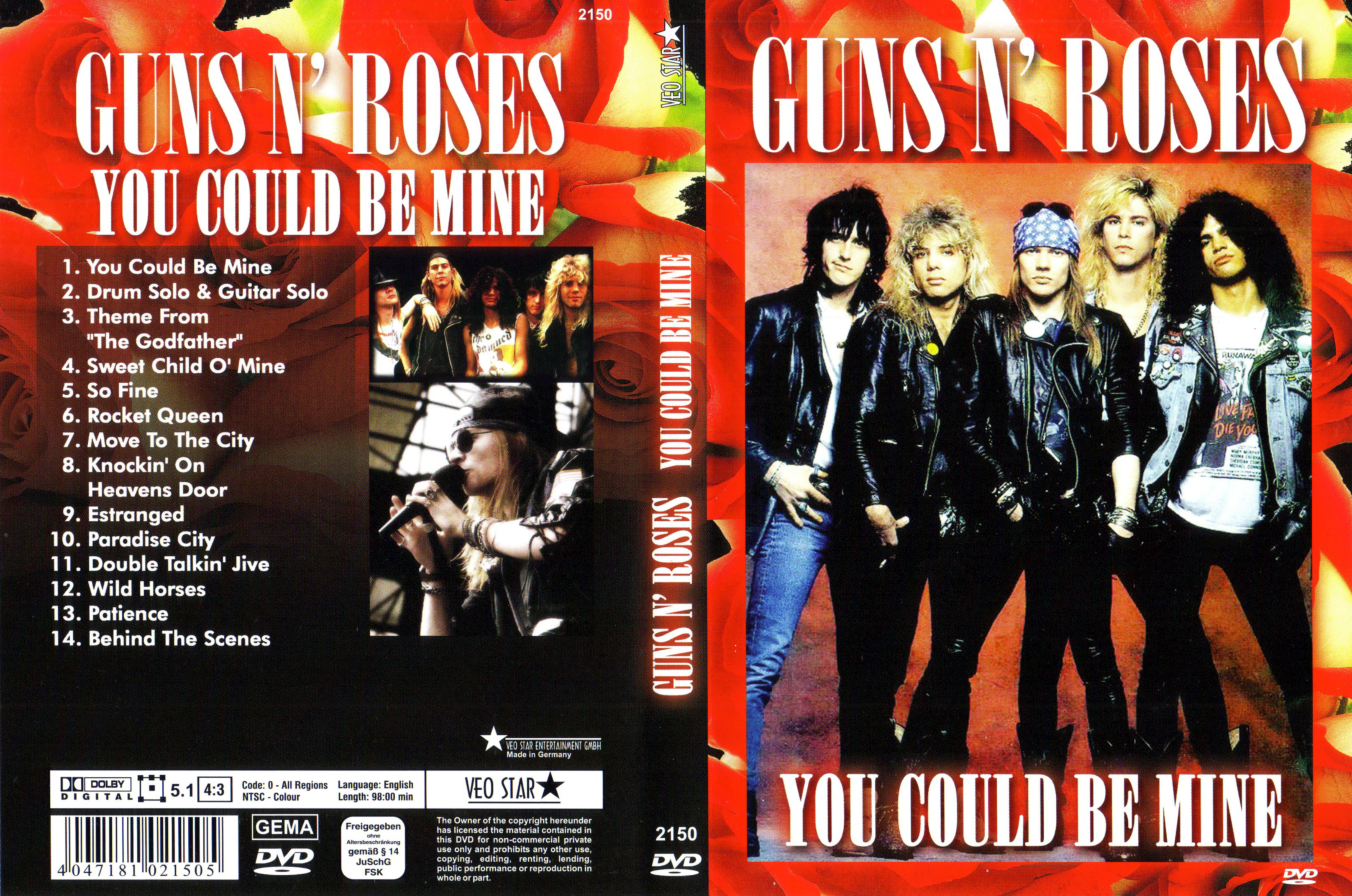 Jaquette DVD Guns n roses - You could be mine