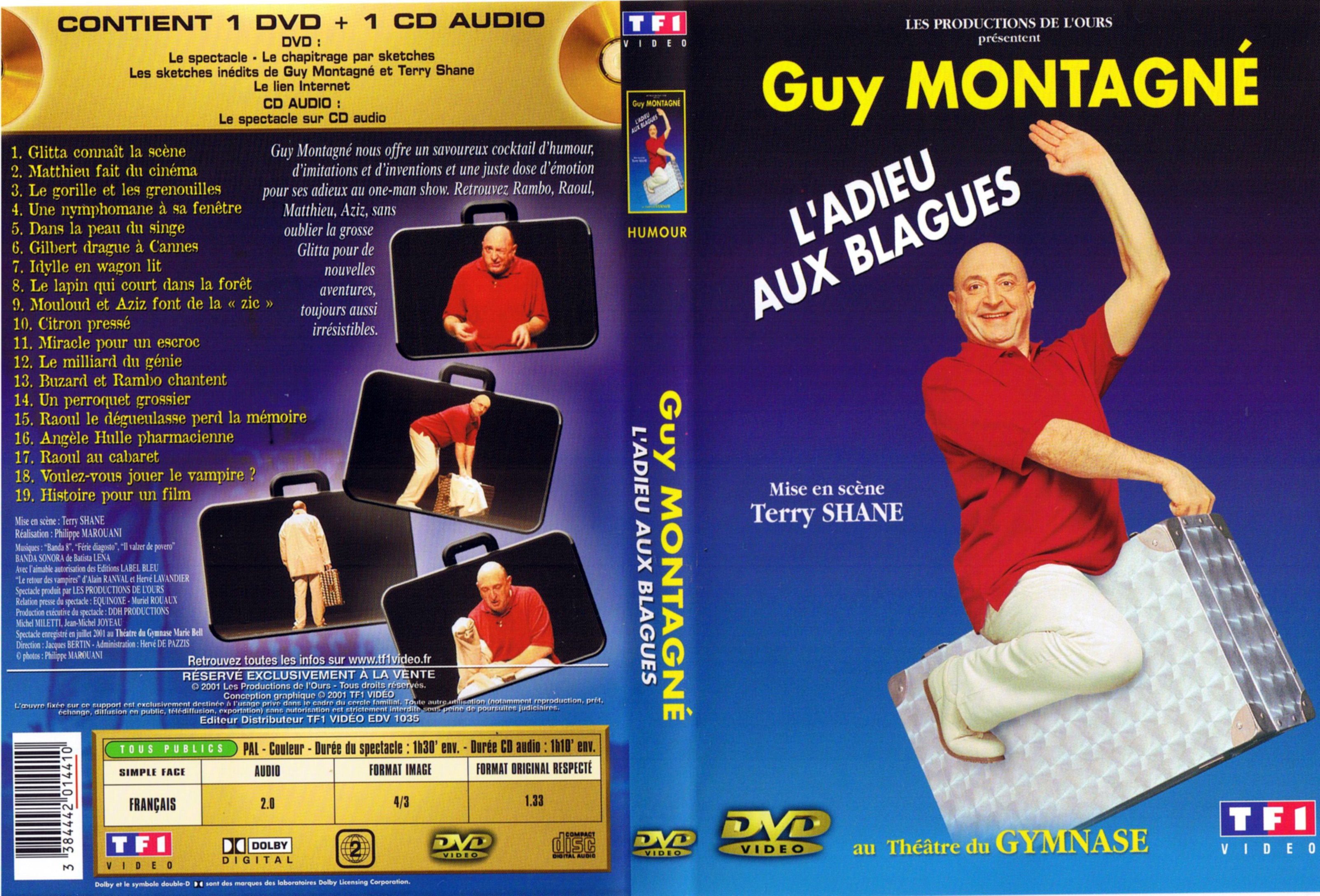 Jaquette DVD Guy Montagn - L