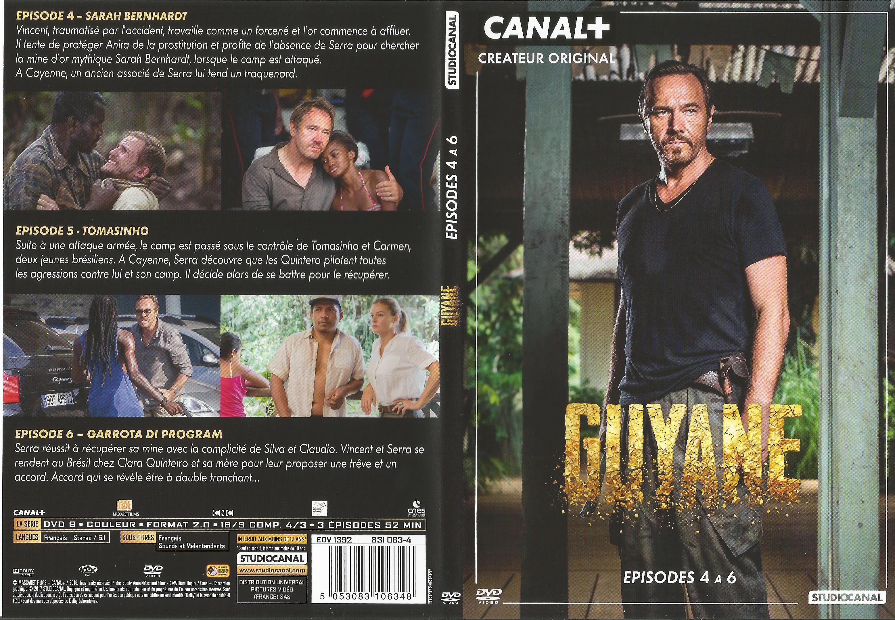 Jaquette DVD Guyane Ep 4-6