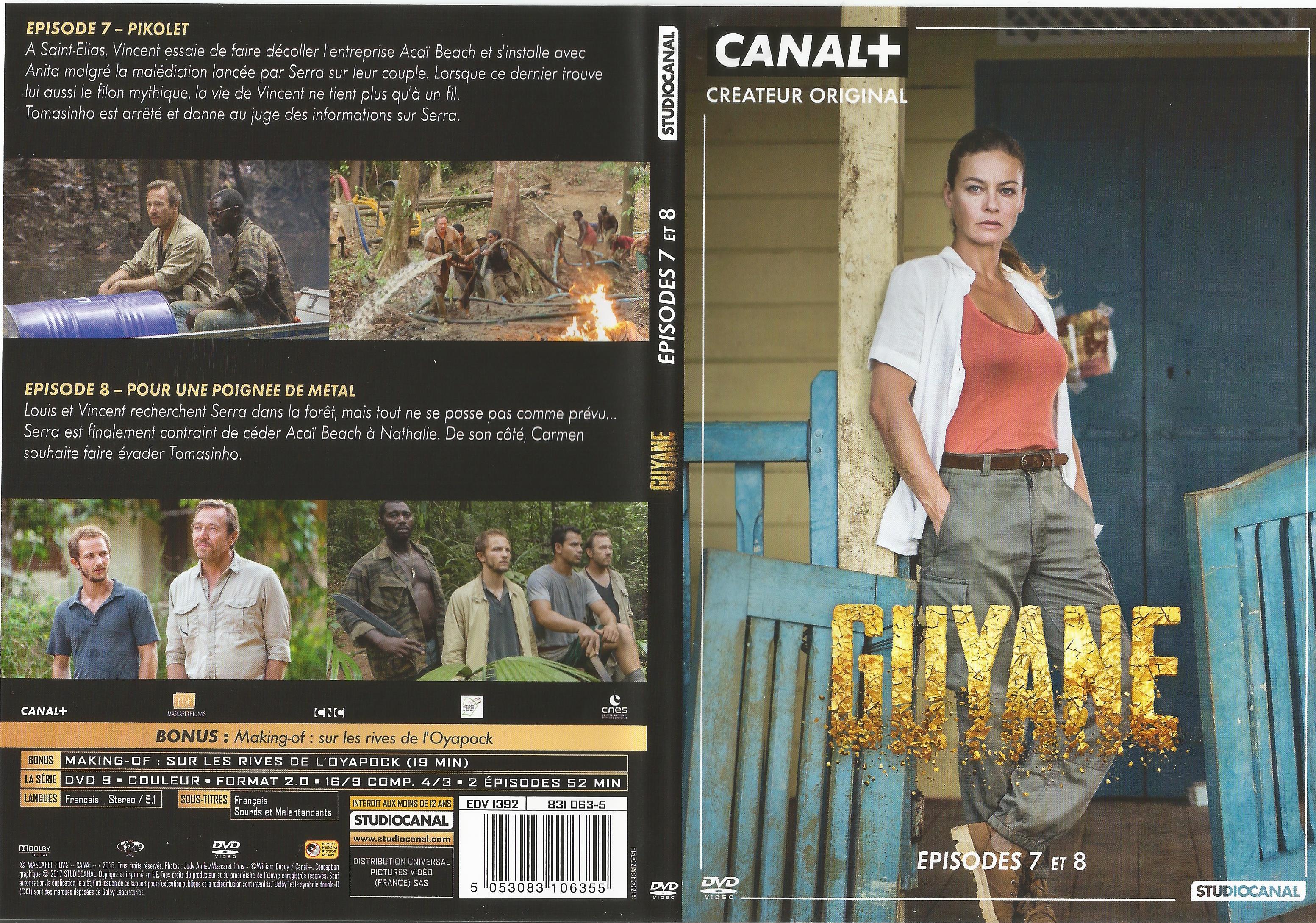 Jaquette DVD Guyane Ep 7-8