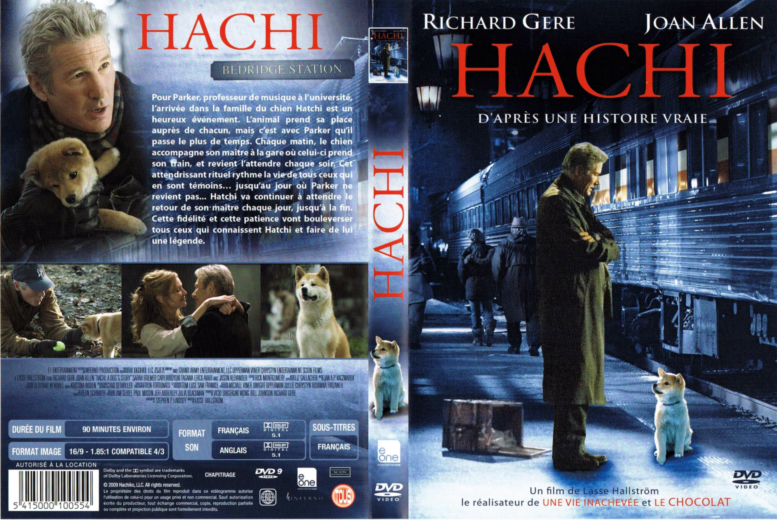 Jaquette DVD Hachi