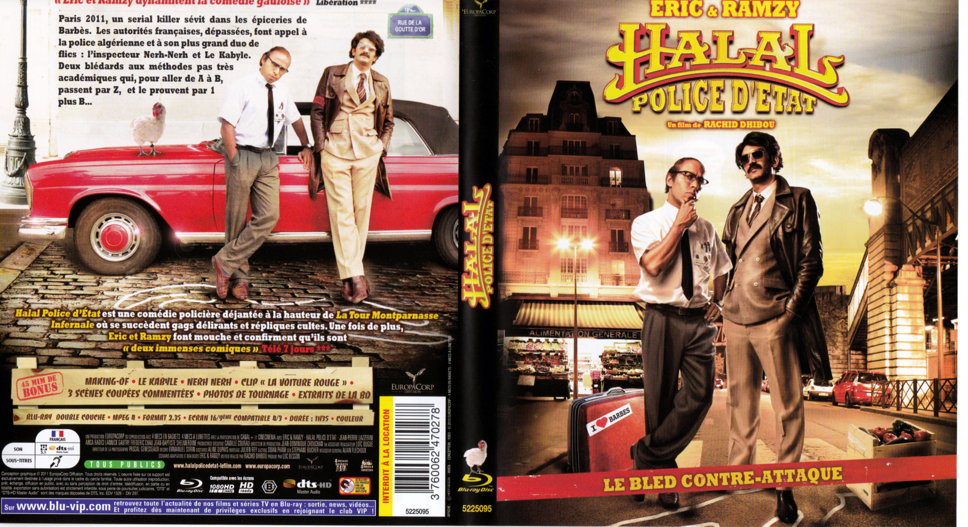 Jaquette DVD Halal police d