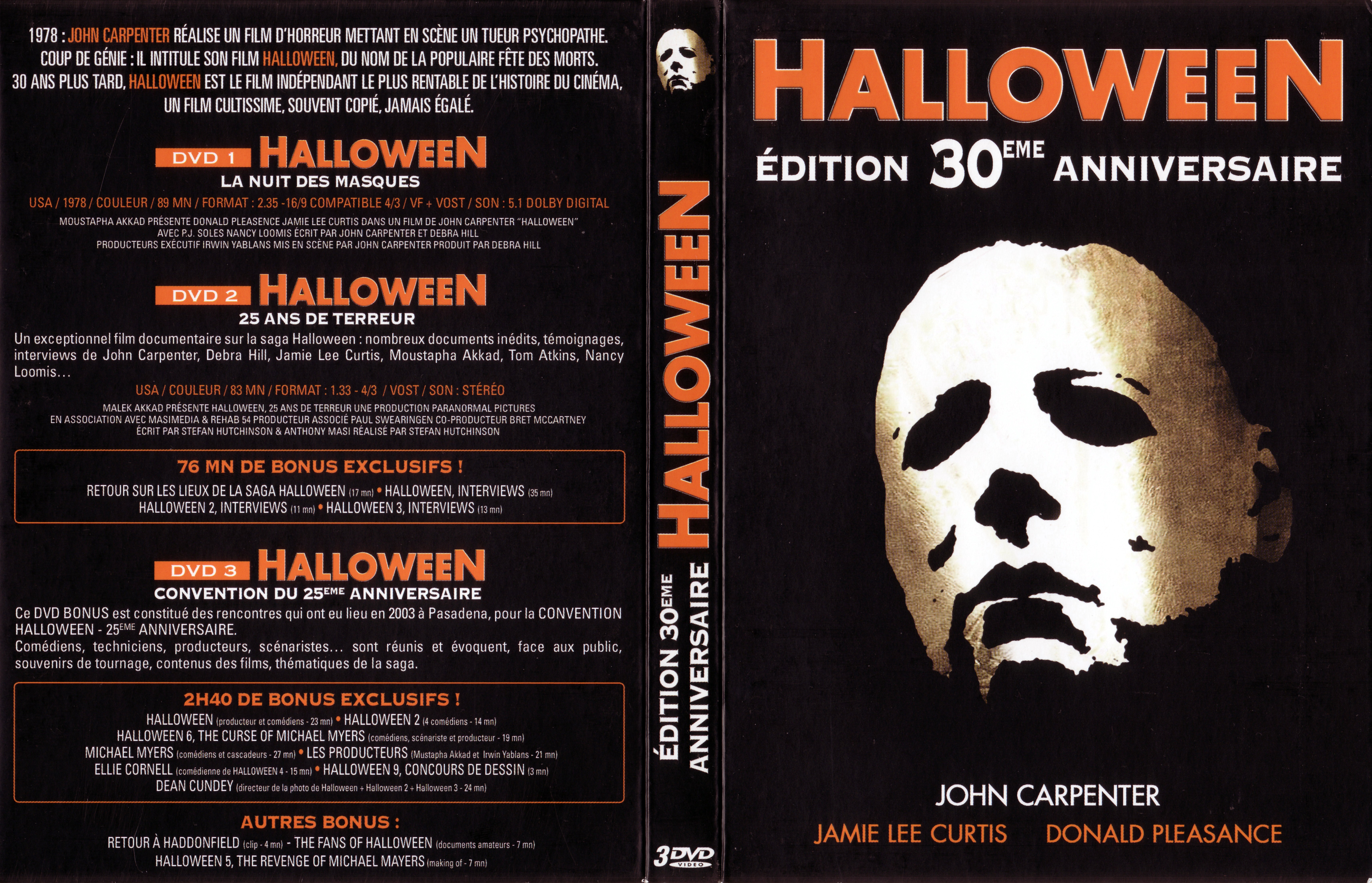 Jaquette DVD Halloween v5
