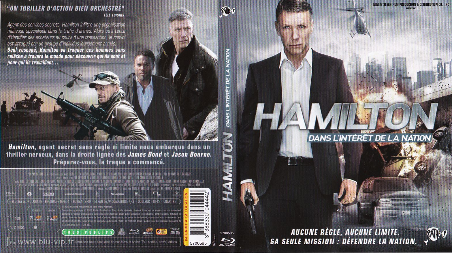 Jaquette DVD Hamilton - dans l