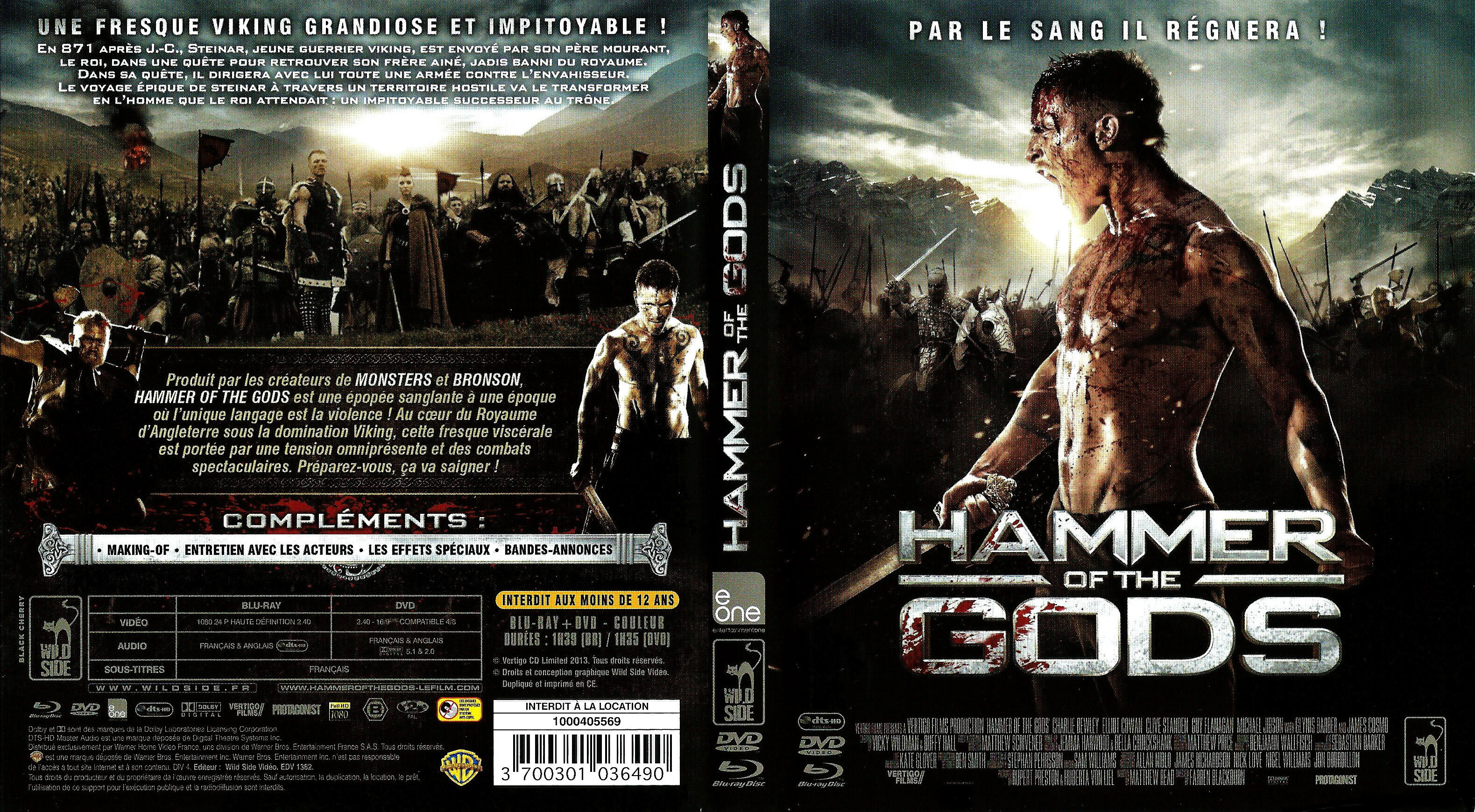 Jaquette DVD Hammer of the gods (BLU-RAY)