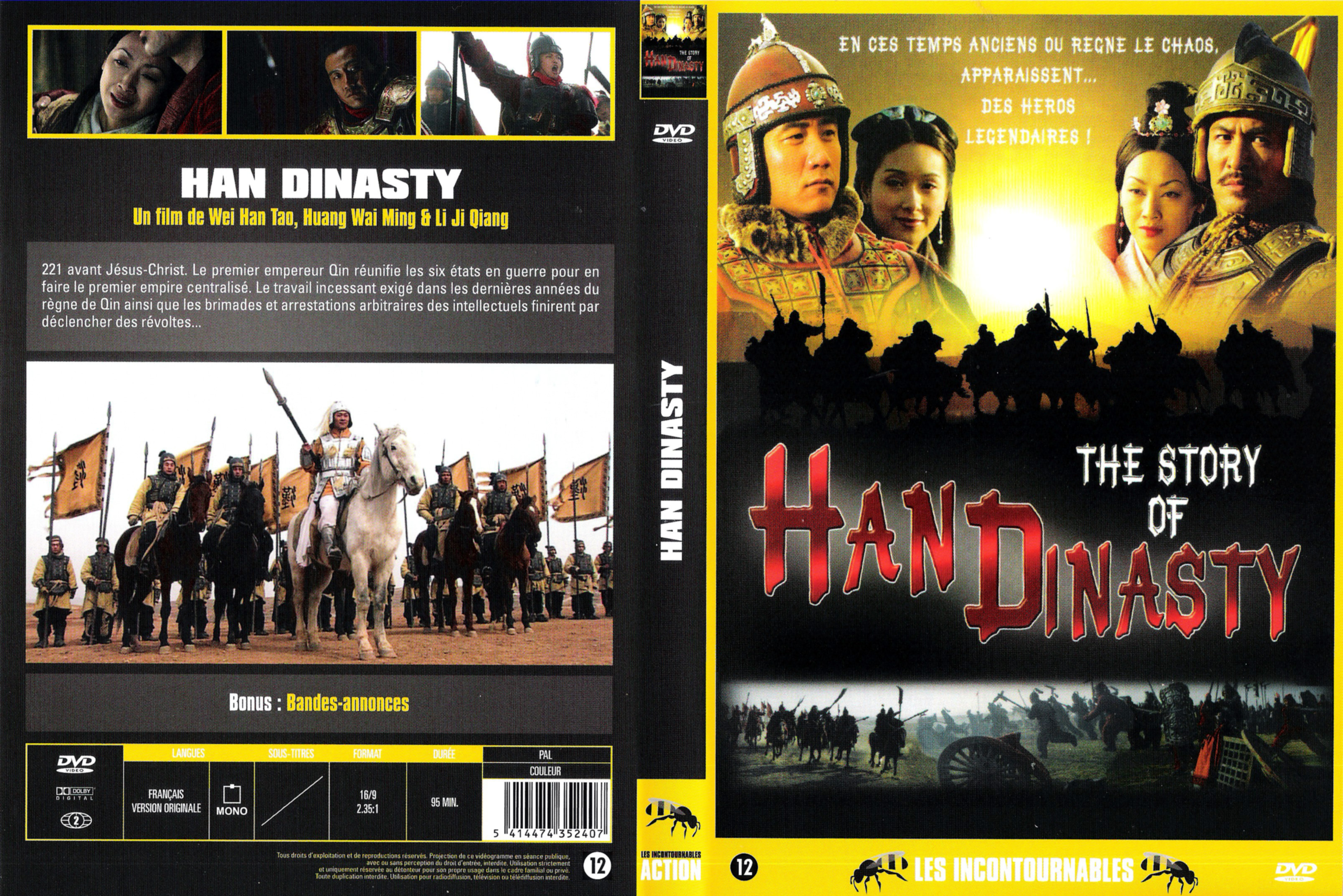 Jaquette DVD Han dinasty