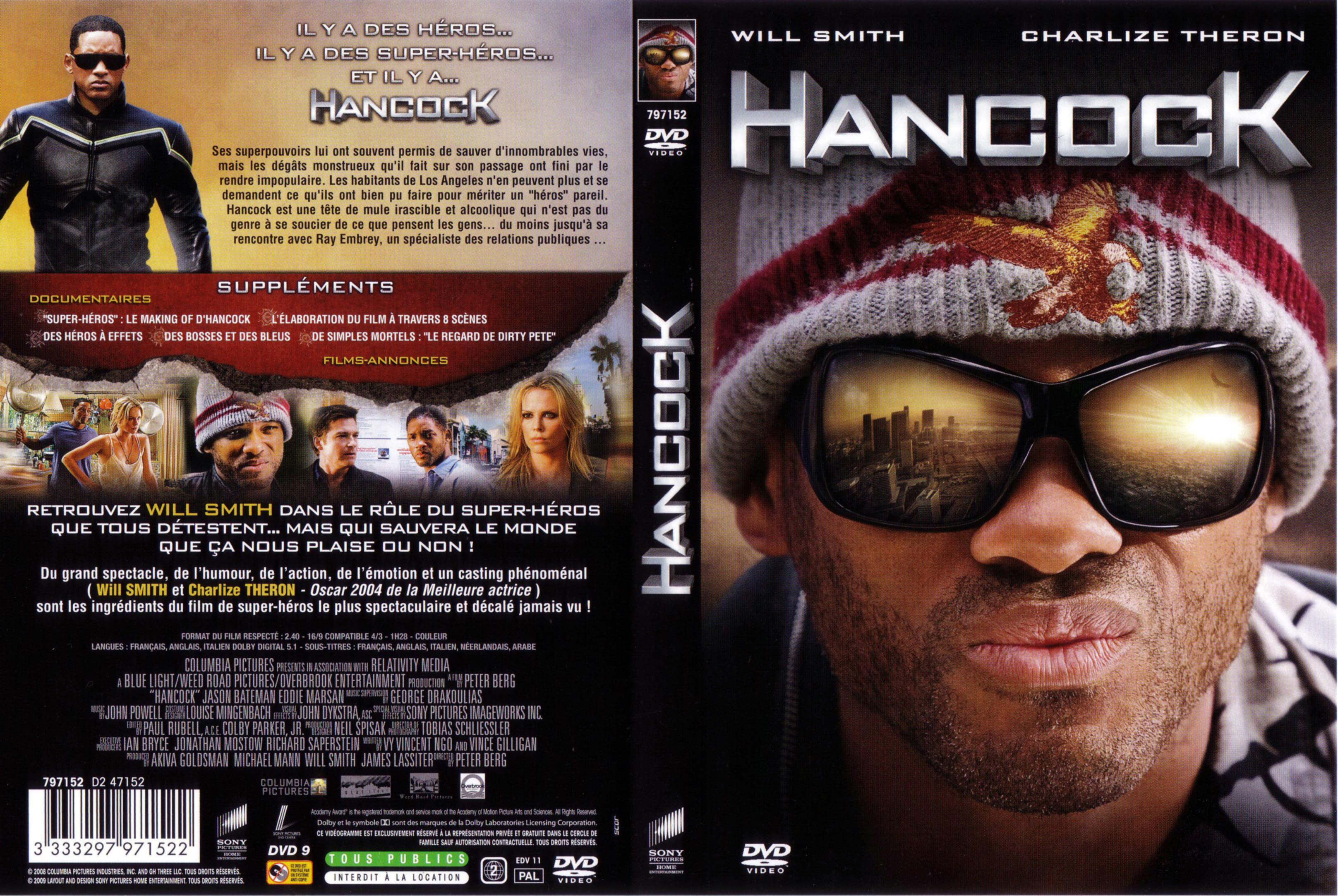 Jaquette DVD Hancock