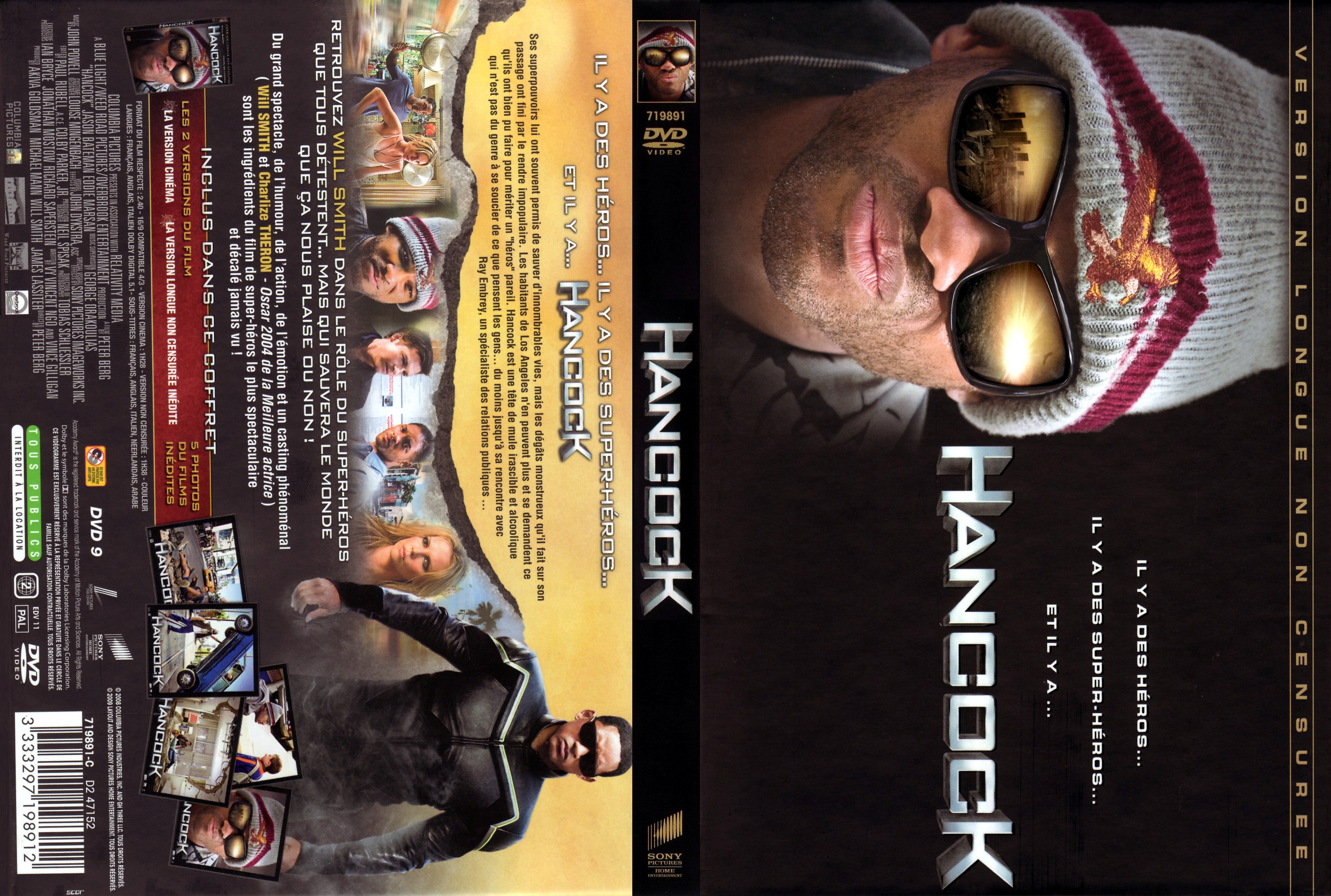 Jaquette DVD Hancock v4