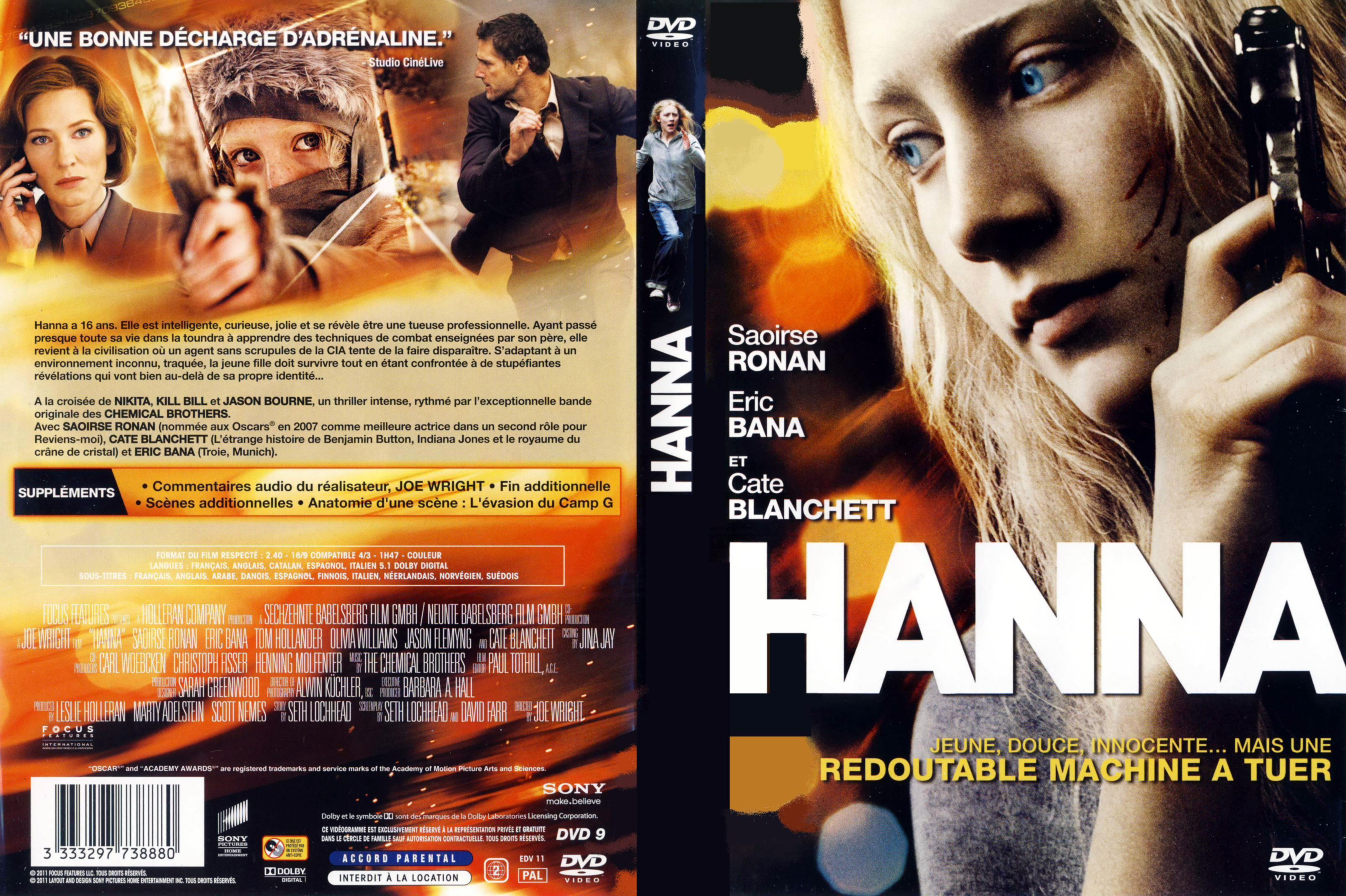 Jaquette DVD Hanna