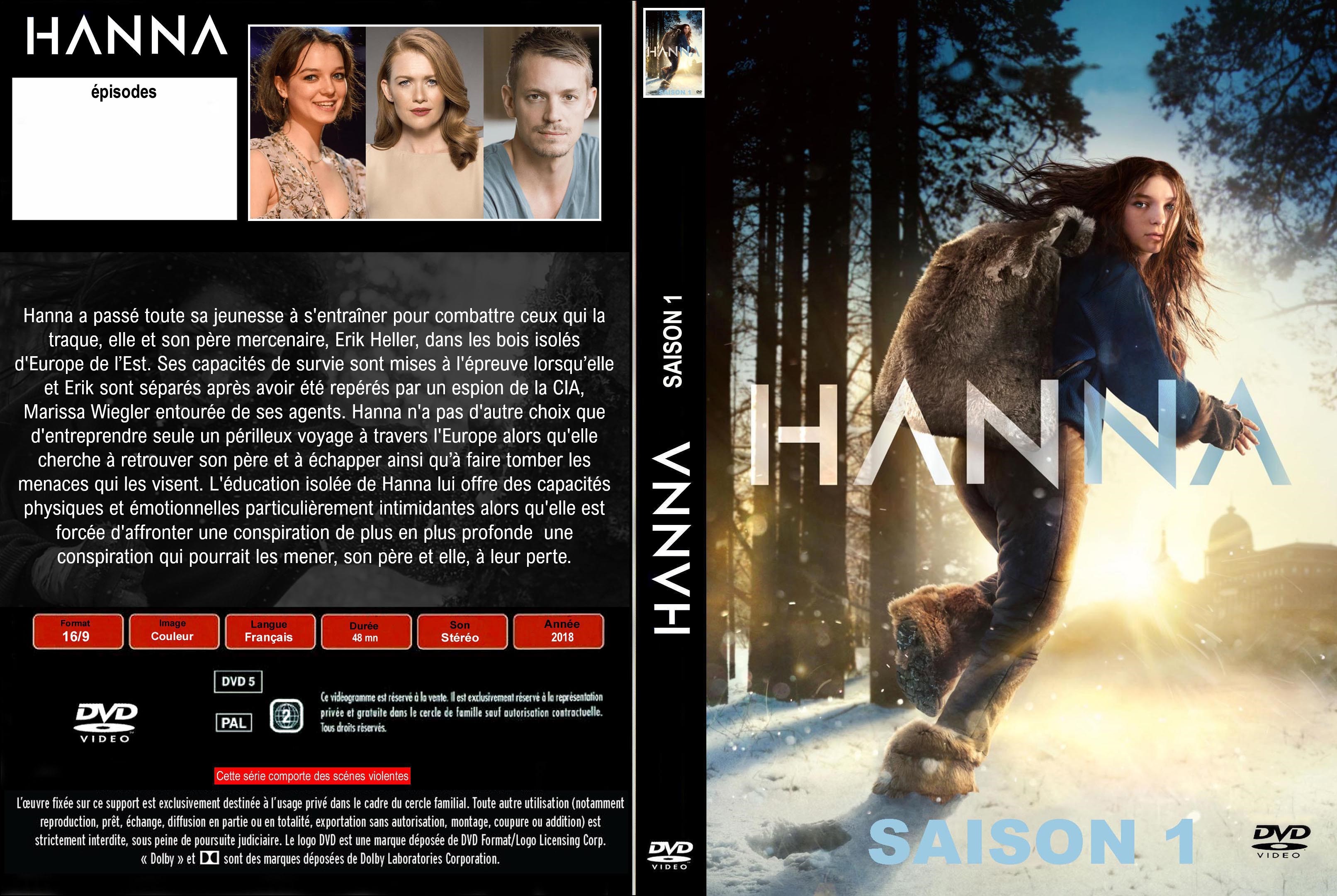 Jaquette DVD Hanna saison 1 custom