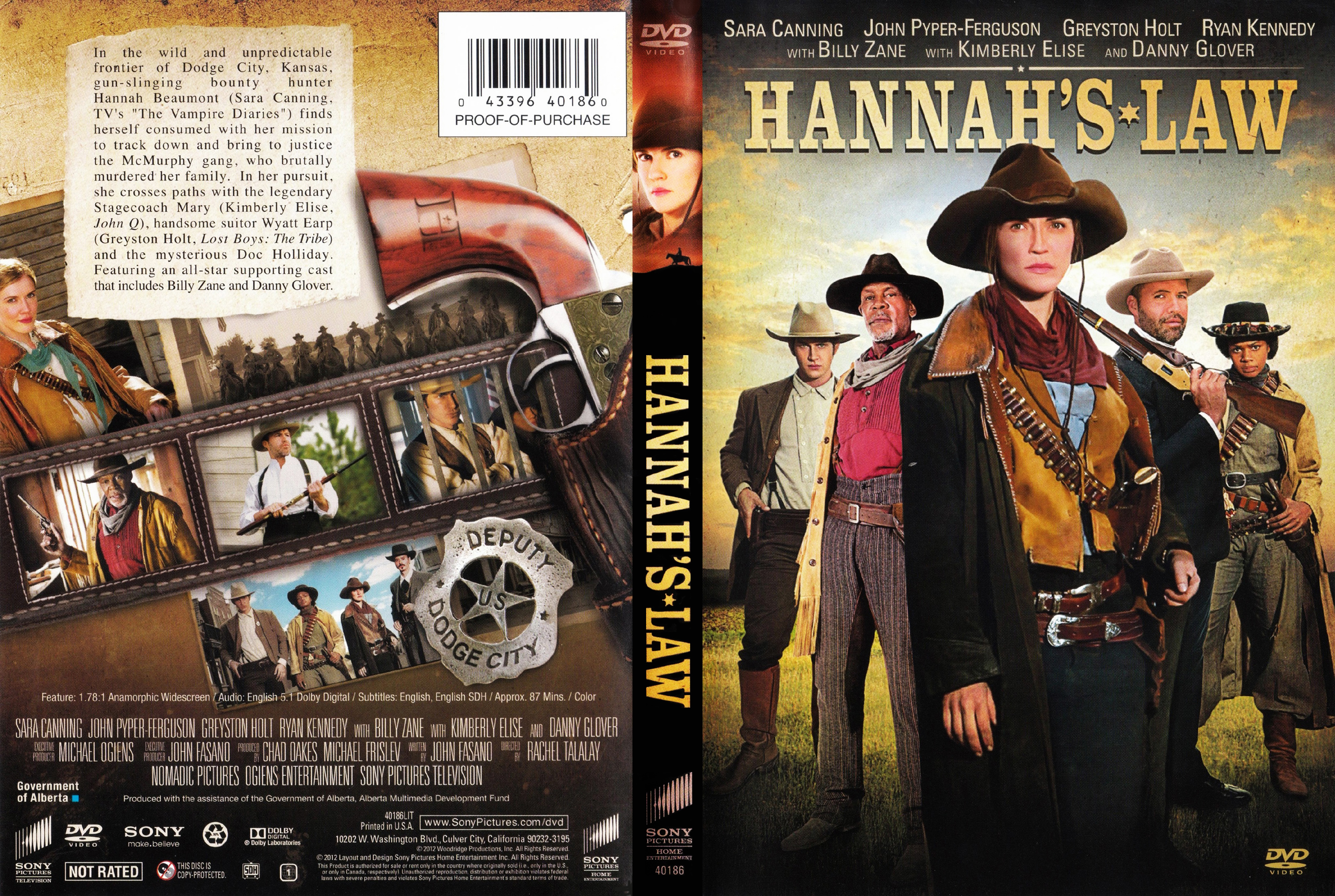 Jaquette DVD Hannah