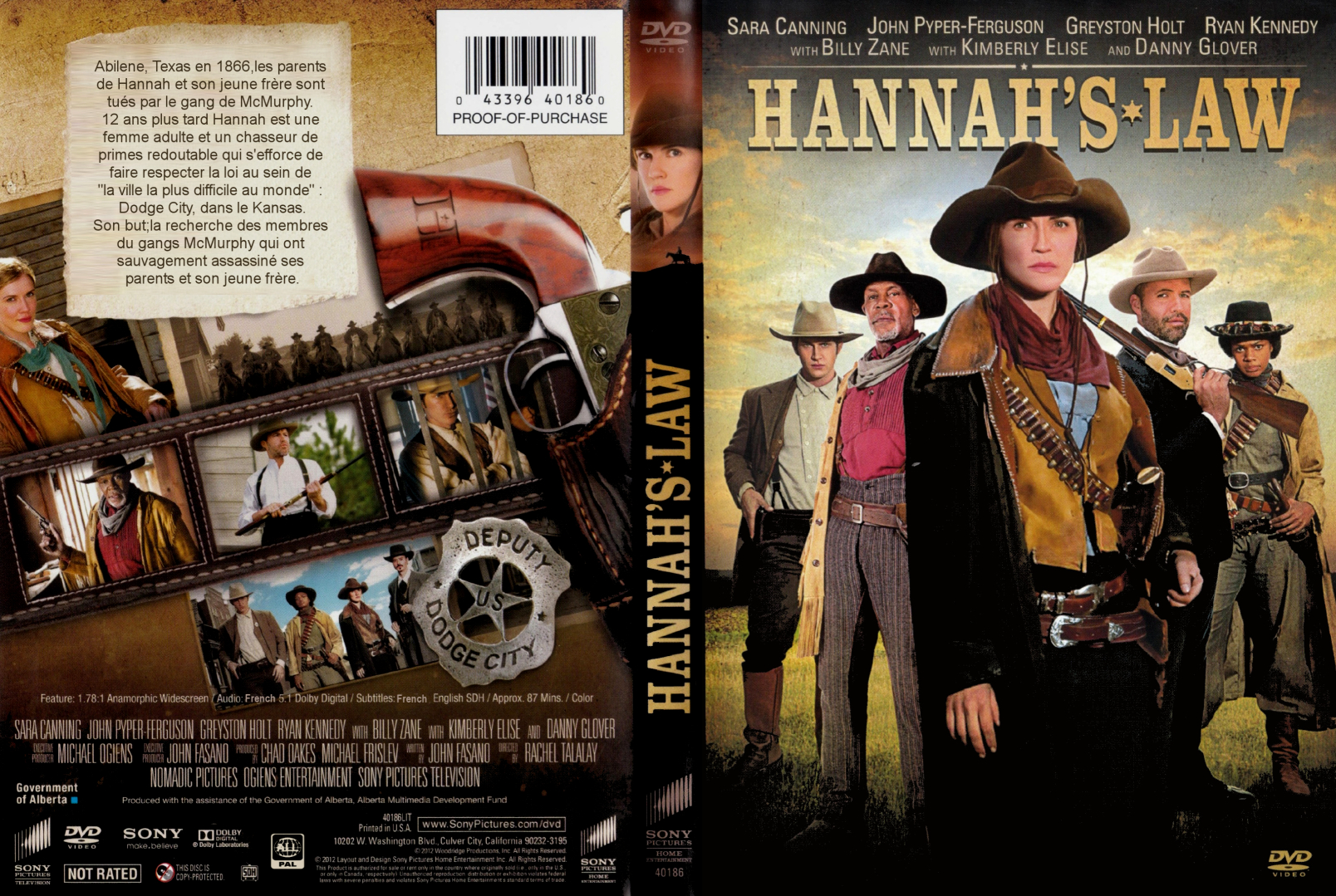 Jaquette DVD Hannah