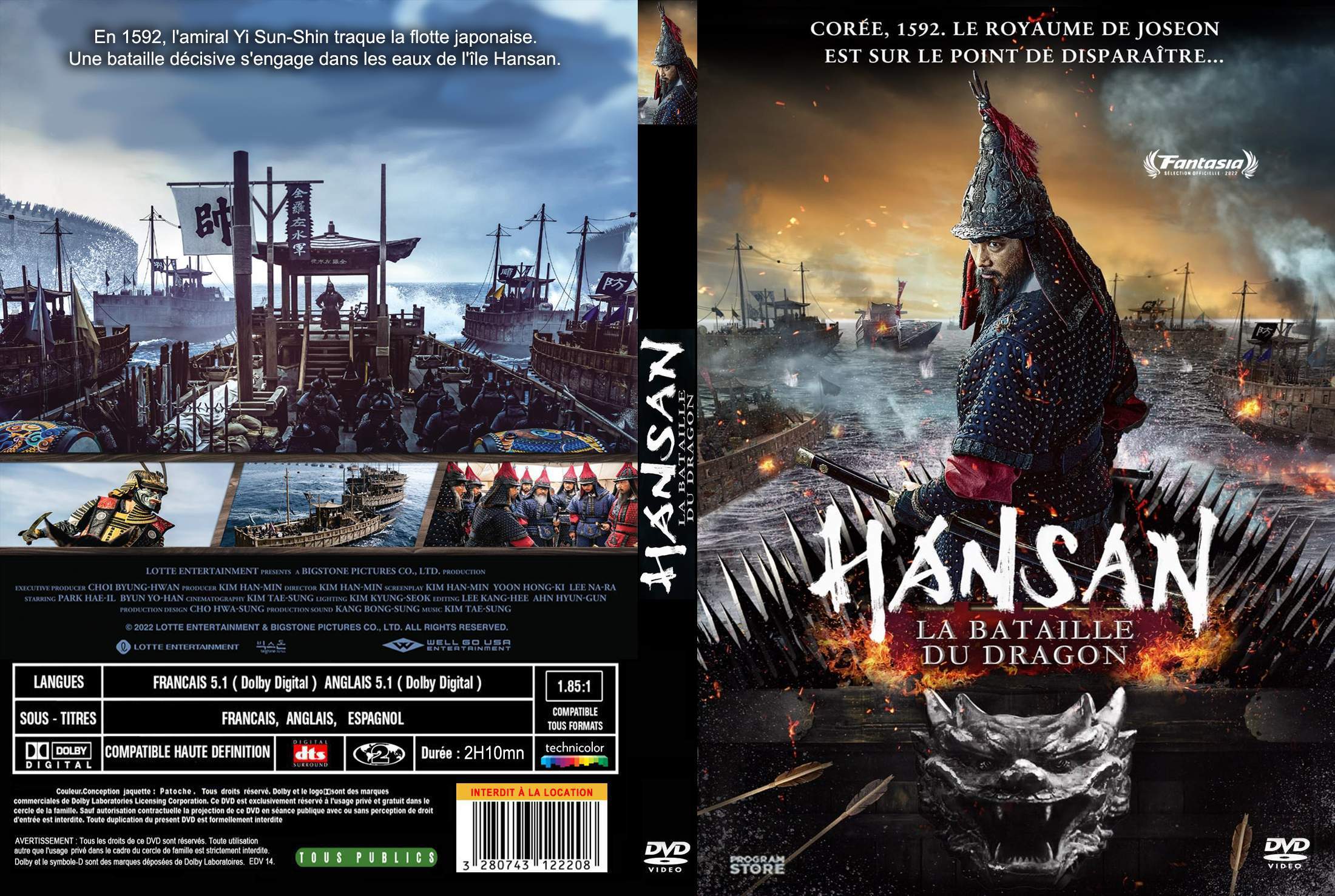 Jaquette DVD Hansan custom