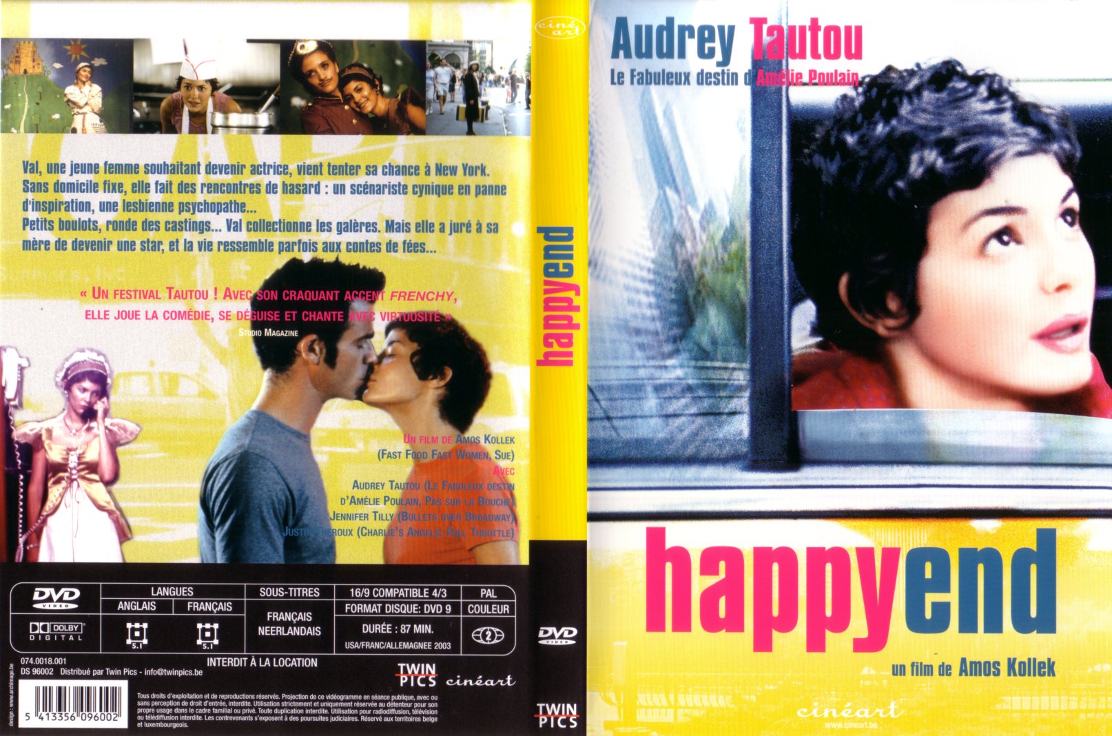 Jaquette DVD Happy end