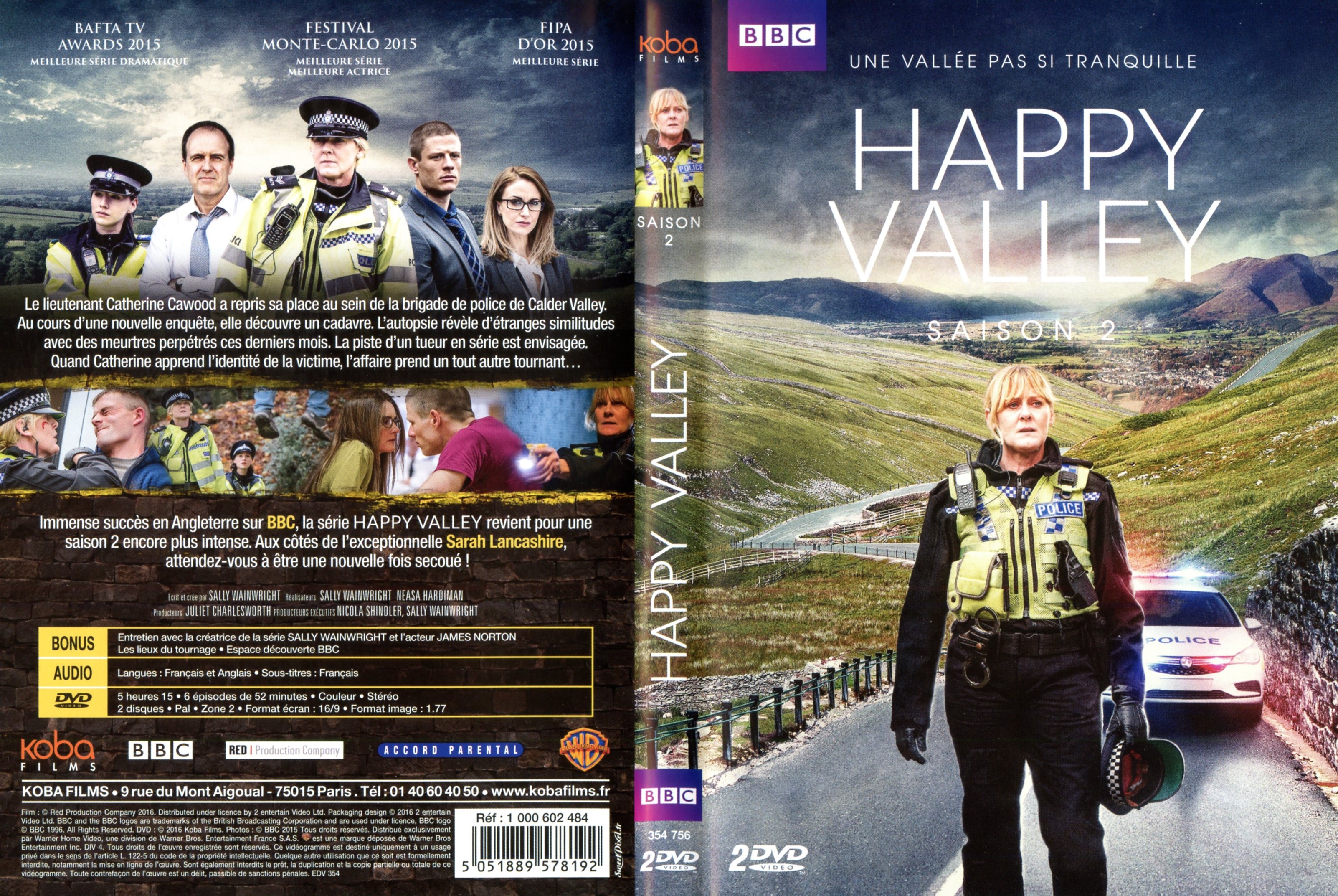 Jaquette DVD Happy valley Saison 2