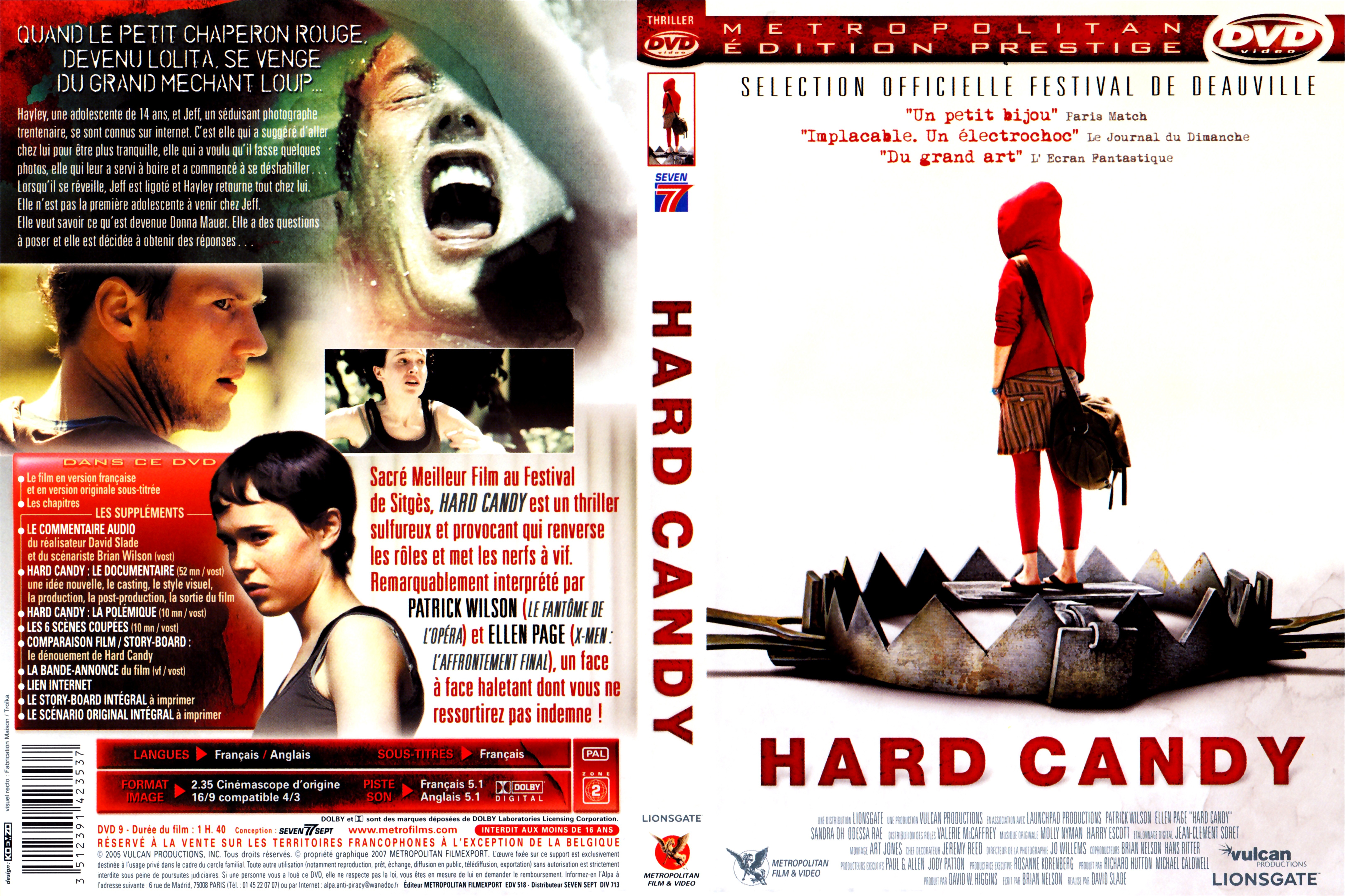 Jaquette DVD Hard Candy v2